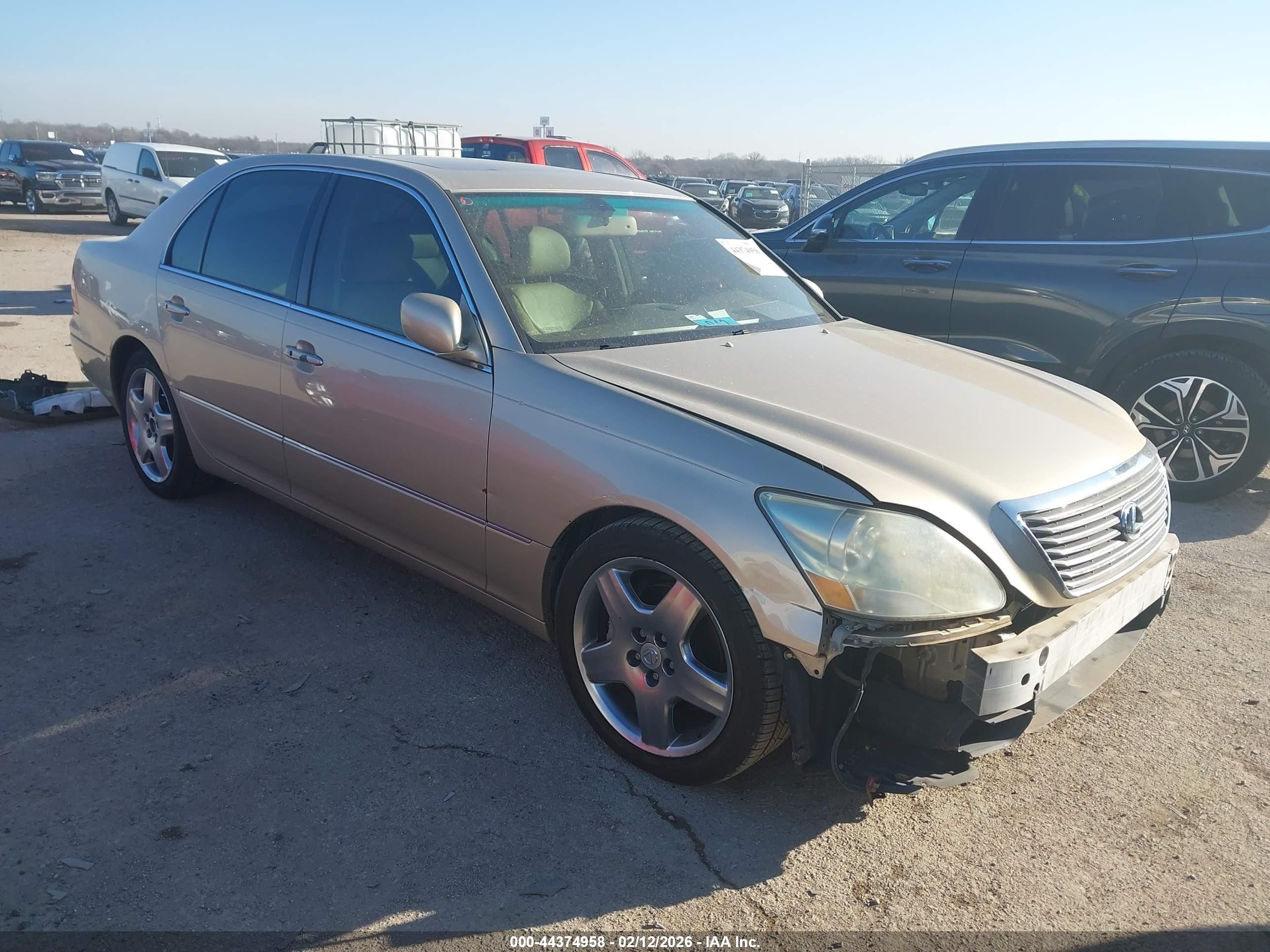 2006 Lexus LS 430, VIN JTHBN36F065049653 — Front end