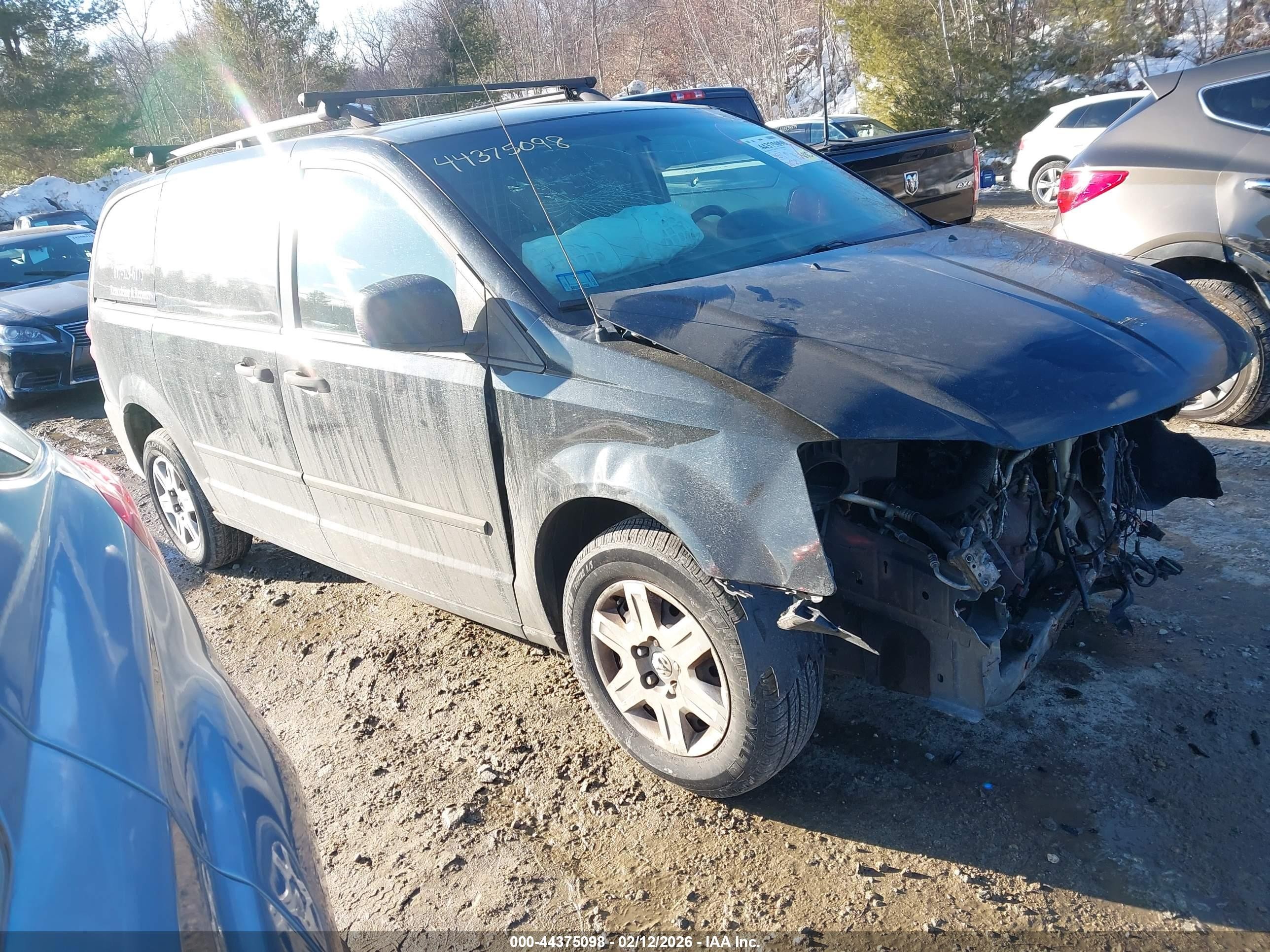 2012 Ram Cargo Van, VIN 2C4JDGAG3CR239887 — Front end