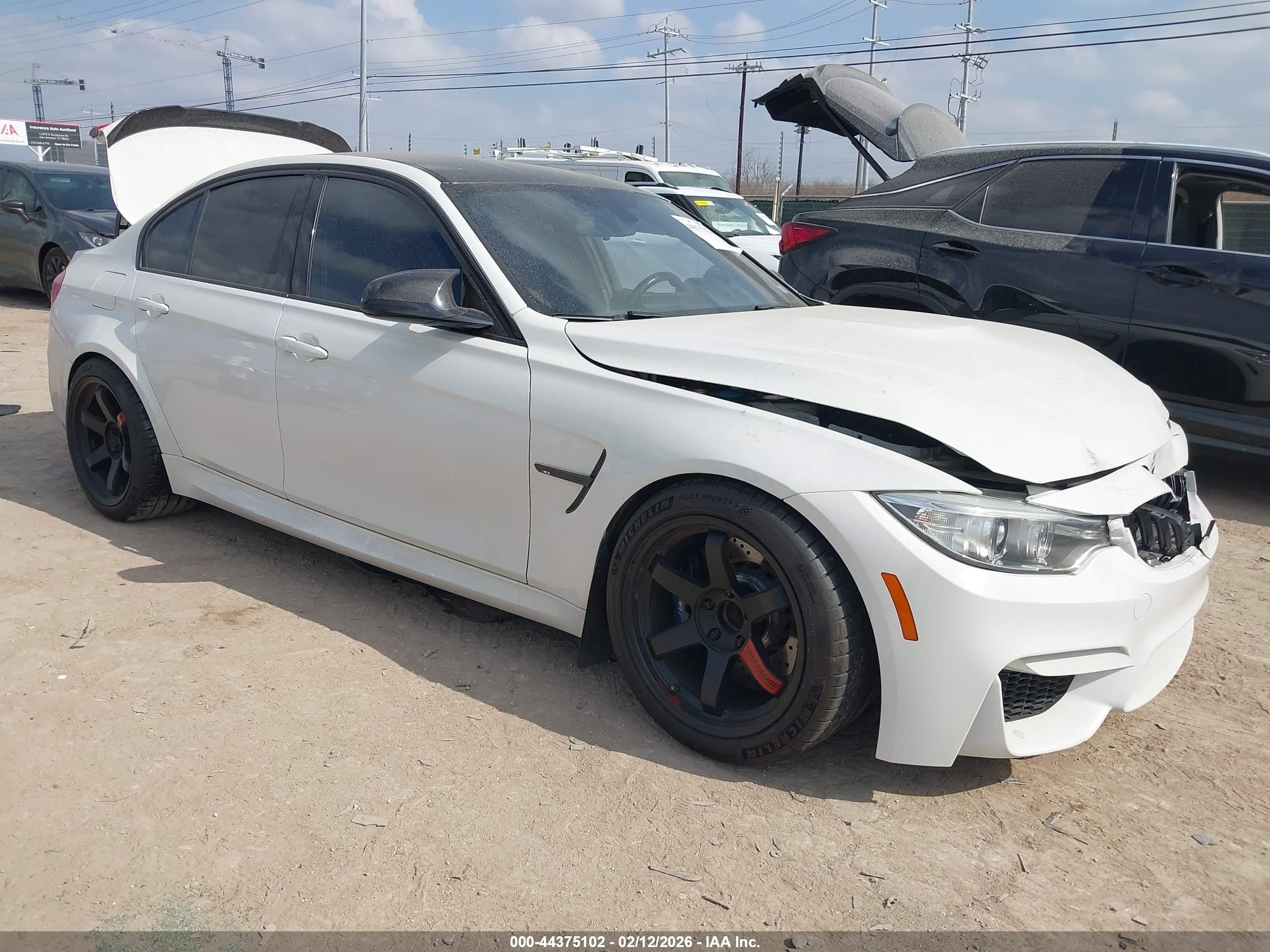 2017 BMW M3, VIN WBS8M9C57H5G83750 — По всему кузову