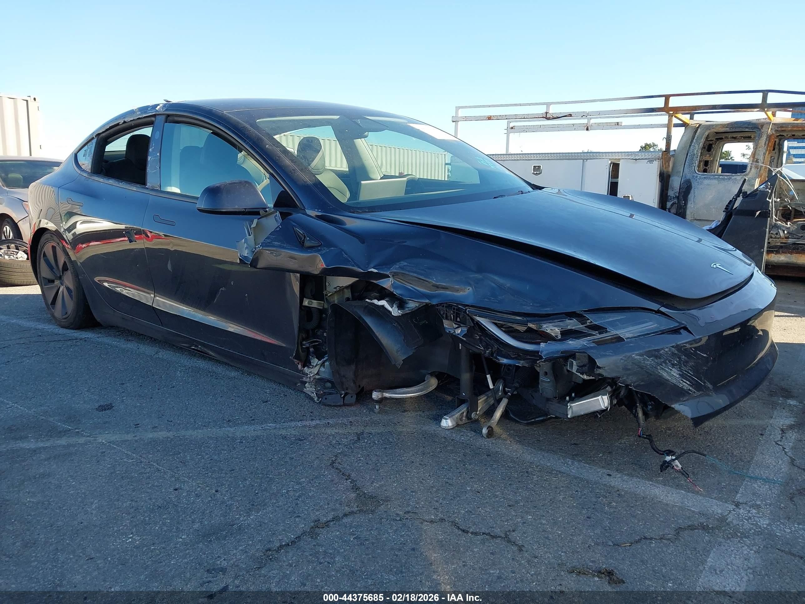 2024 Tesla Model 3, VIN 5YJ3E1EA1RF743089 — Repossession