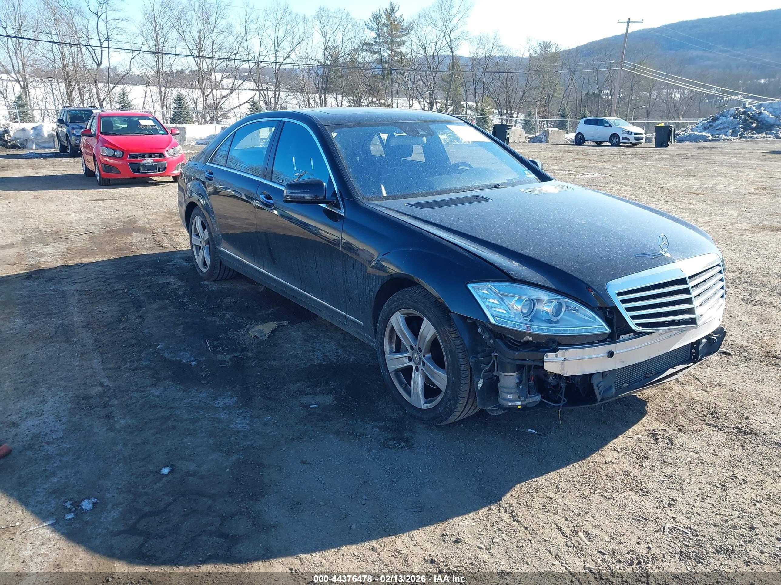 2010 Mercedes-Benz S 550, VIN WDDNG8GB8AA317162 — Front end