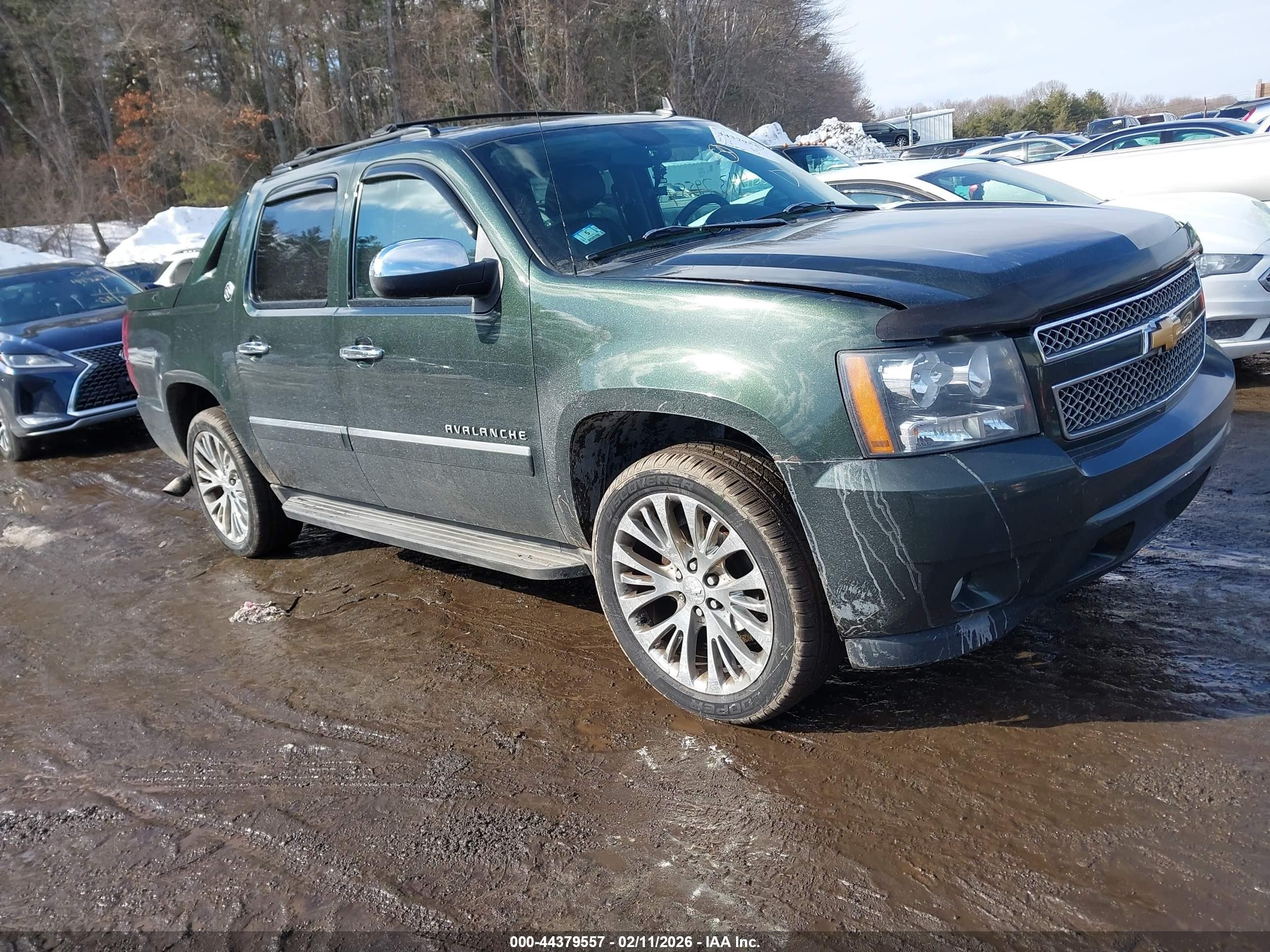 2013 Chevrolet Avalanche LTZ, VIN 3GNTKGE71DG309426 — Normal wear