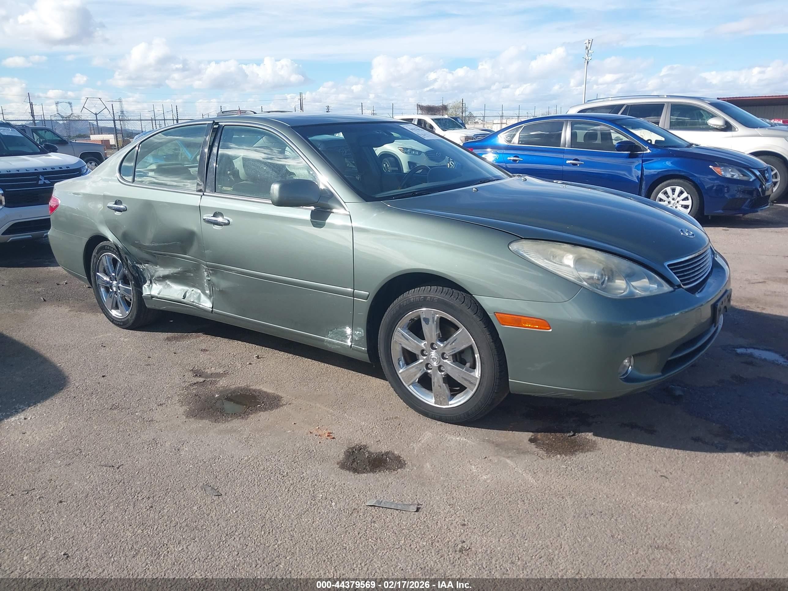 2006 Lexus ES 350, VIN JTHBA30G765158284 — Rear end