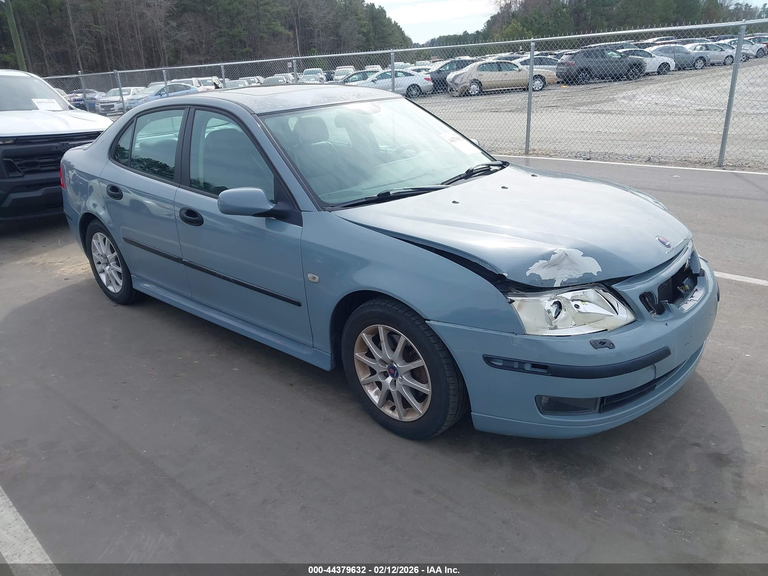 2003 Saab 9-3 Arc, VIN YS3FD49Y231054731 — Перед