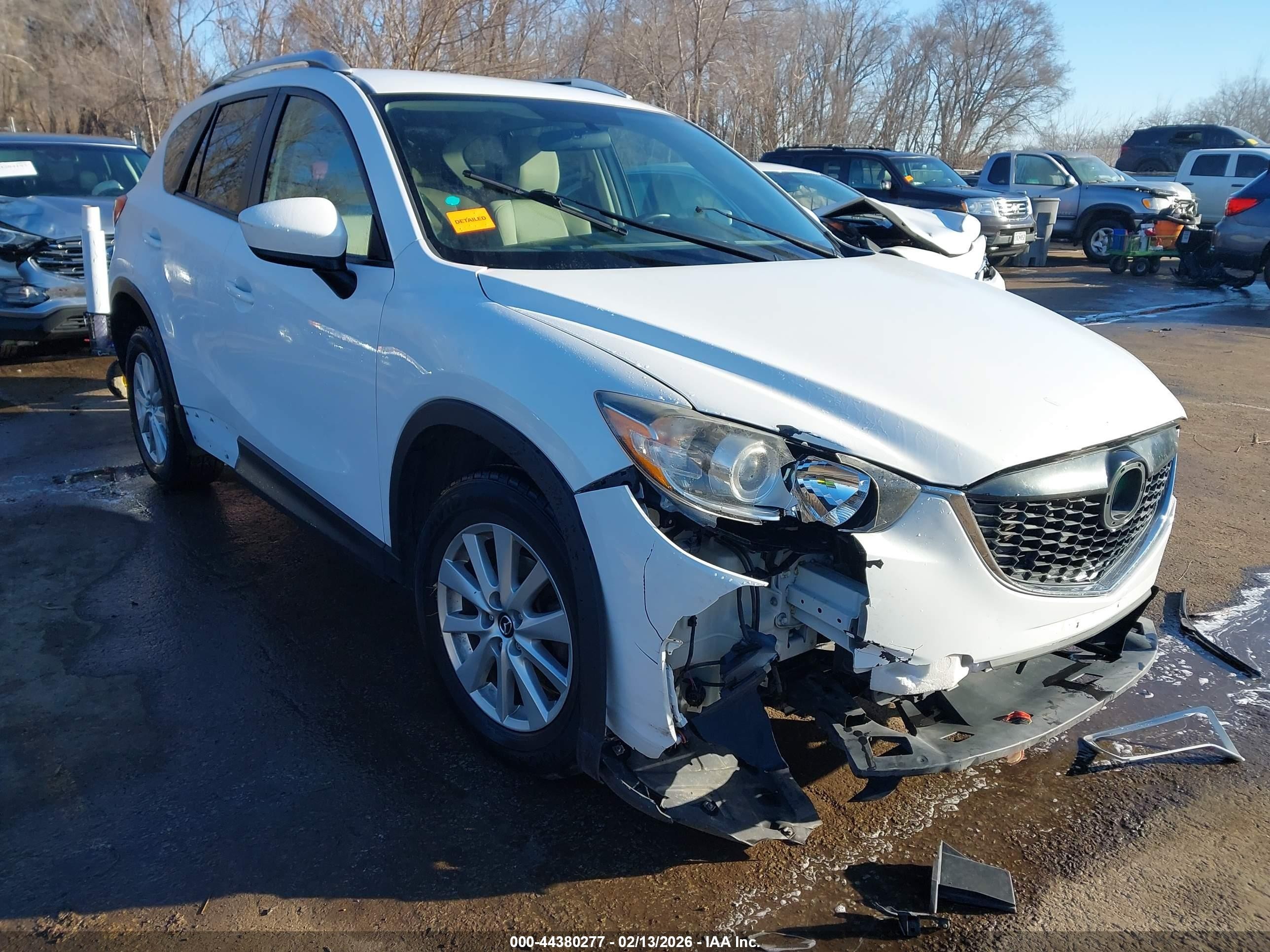 2014 Mazda CX-5 Touring, VIN JM3KE4CY0E0354411 — Front end