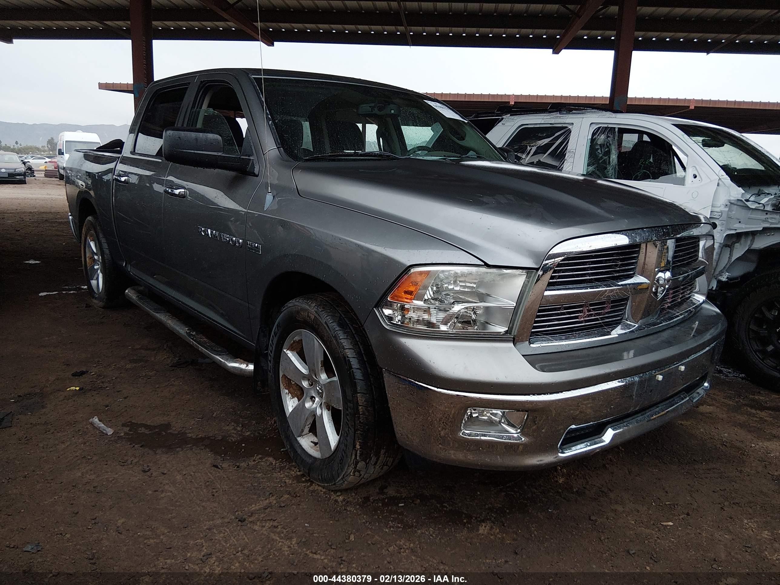 2012 Ram 1500 Lone Star, VIN 1C6RD6LT7CS334076 — Fresh water flood