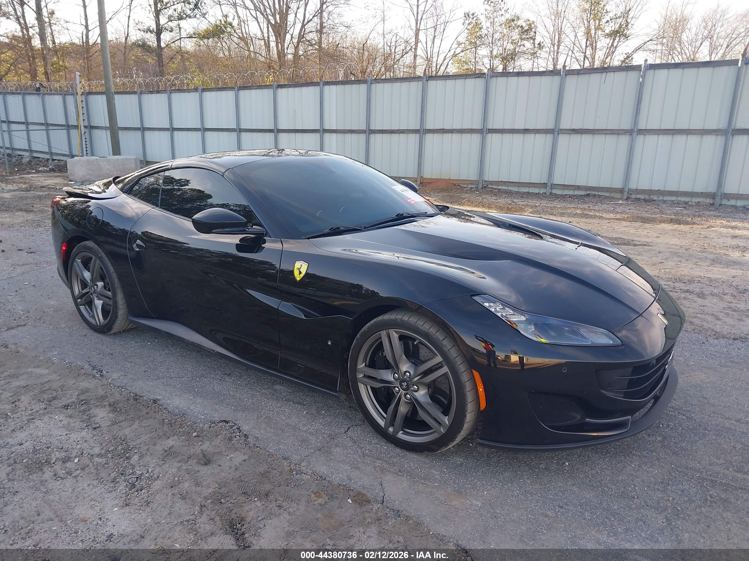 2019 Ferrari Portofino, VIN ZFF89FPA9K0242011 — Rear end