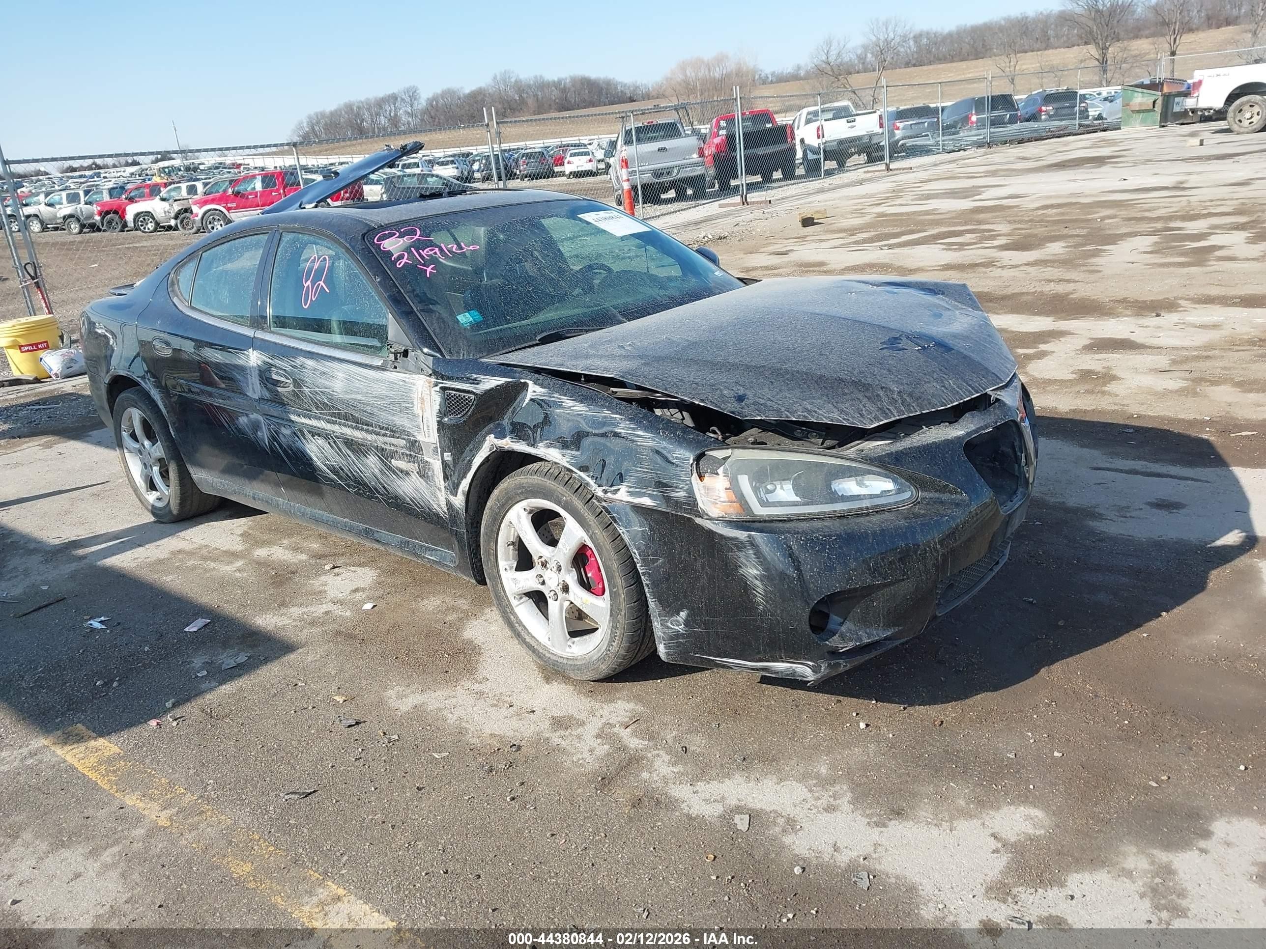 2007 Pontiac Grand Prix GXP, VIN 2G2WC58C071132854 — Опрокидывание