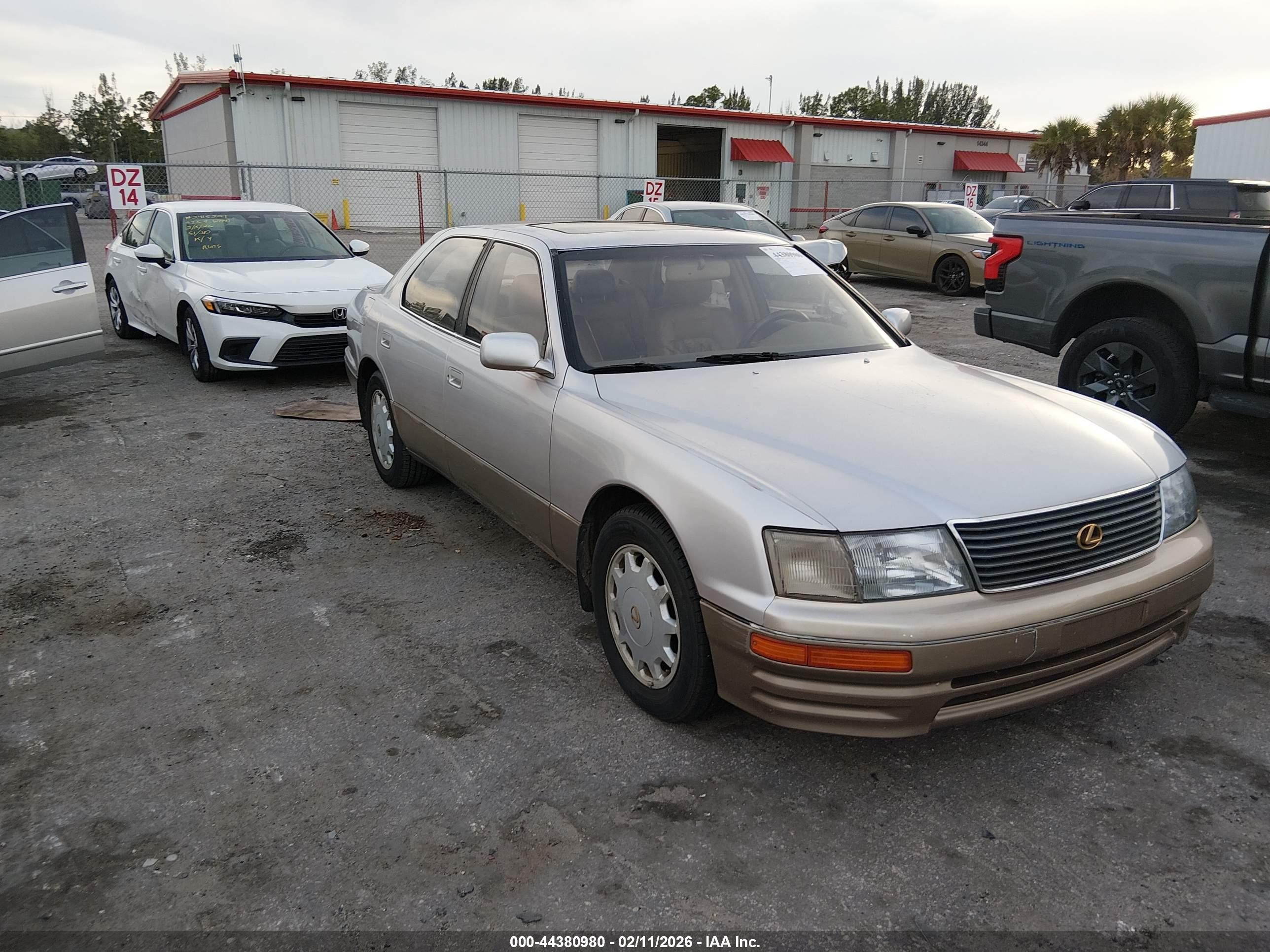 1995 Lexus LS 400, VIN JT8UF22E2S0016383 — Mechanical