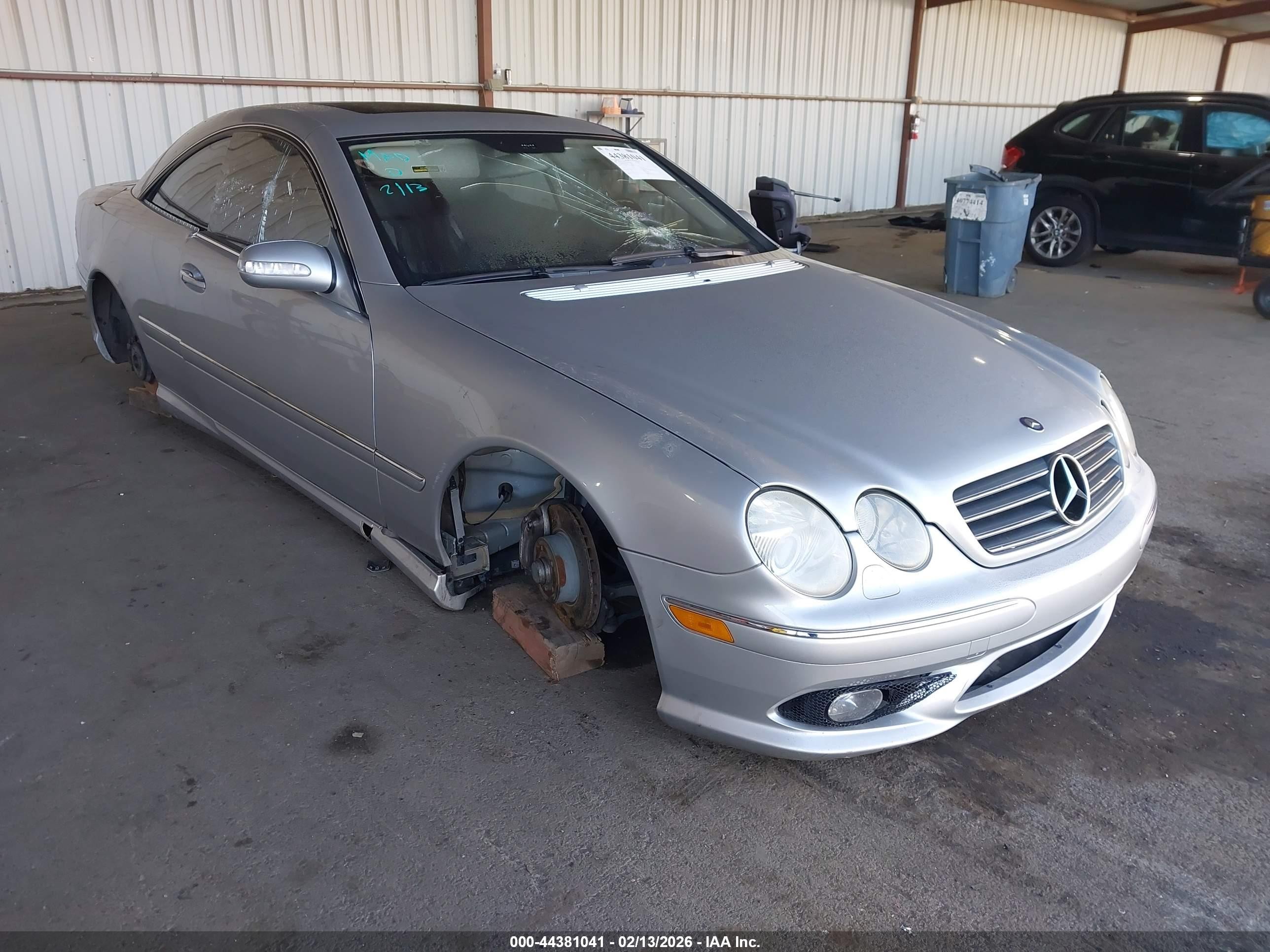 2004 Mercedes-Benz CL 500/600, VIN WDBPJ75J44A043342 — Theft recovery