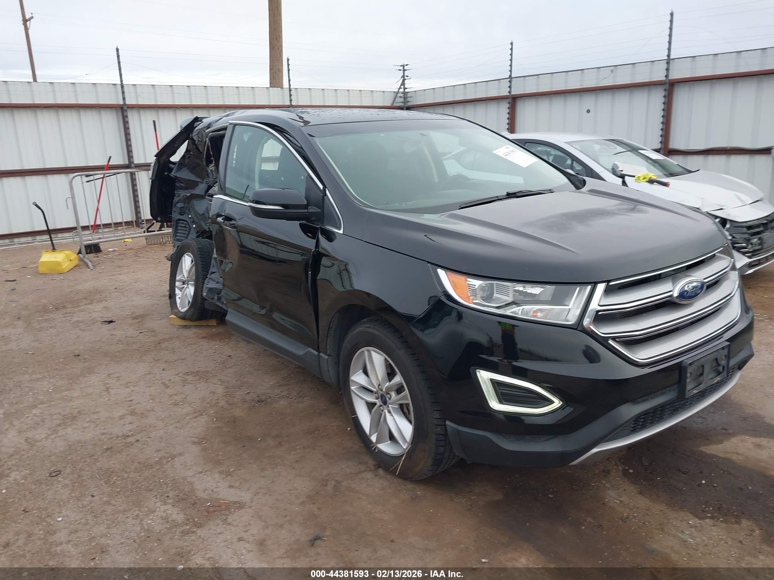2017 Ford Edge SEL, VIN 2FMPK4J88HBB83965 — Side