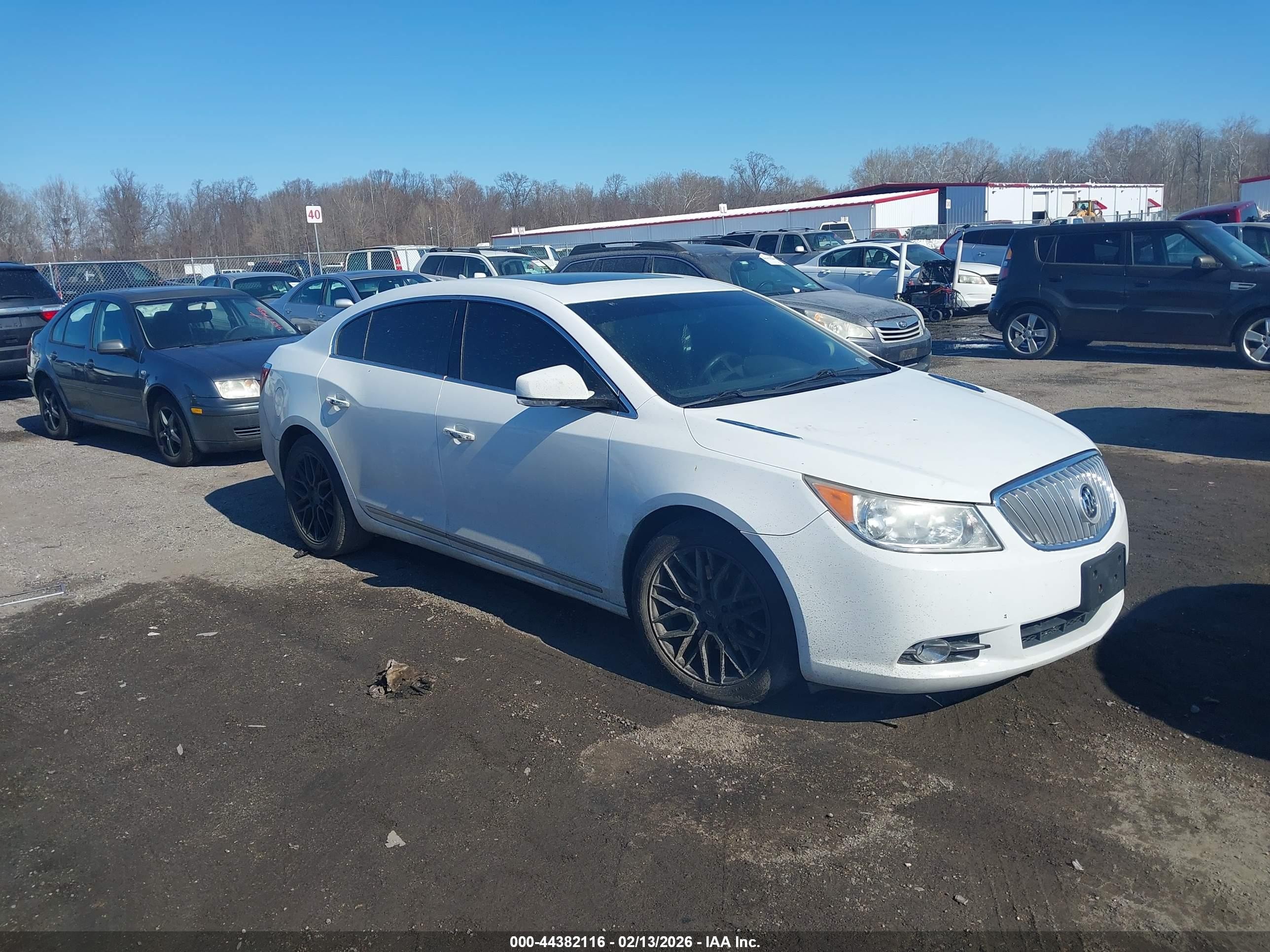 2010 Buick LaCrosse CXL, VIN 1G4GC5EG7AF168964 — Repossession