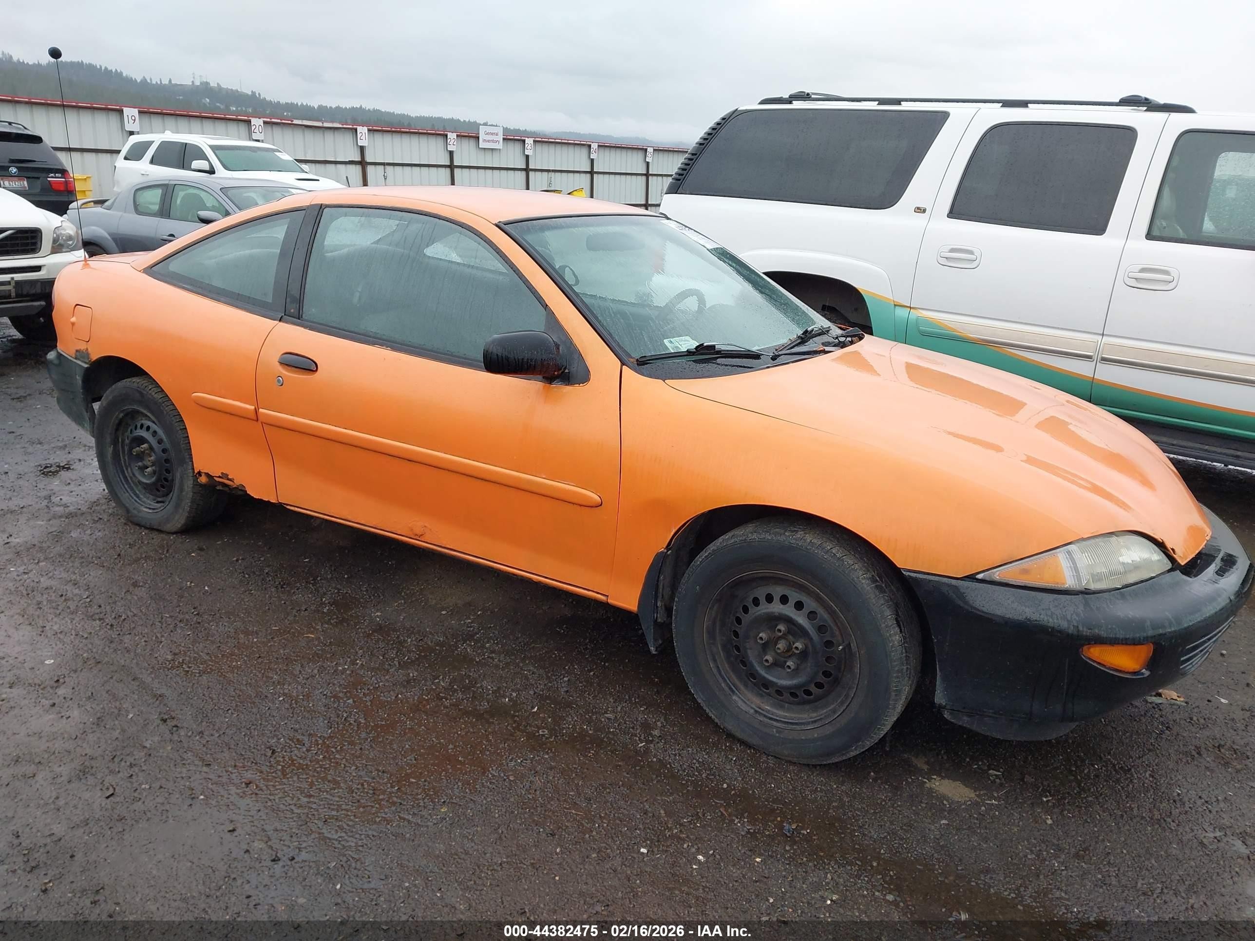 1999 Chevrolet Cavalier, VIN 1G1JC1240X7177899 — Normal wear