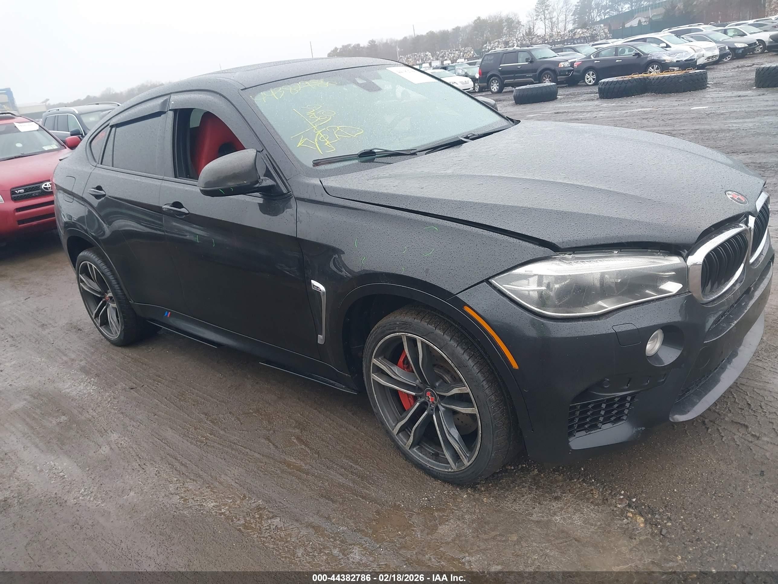 2017 BMW X6 M, VIN 5YMKW8C37H0U72243 — Undercarriage