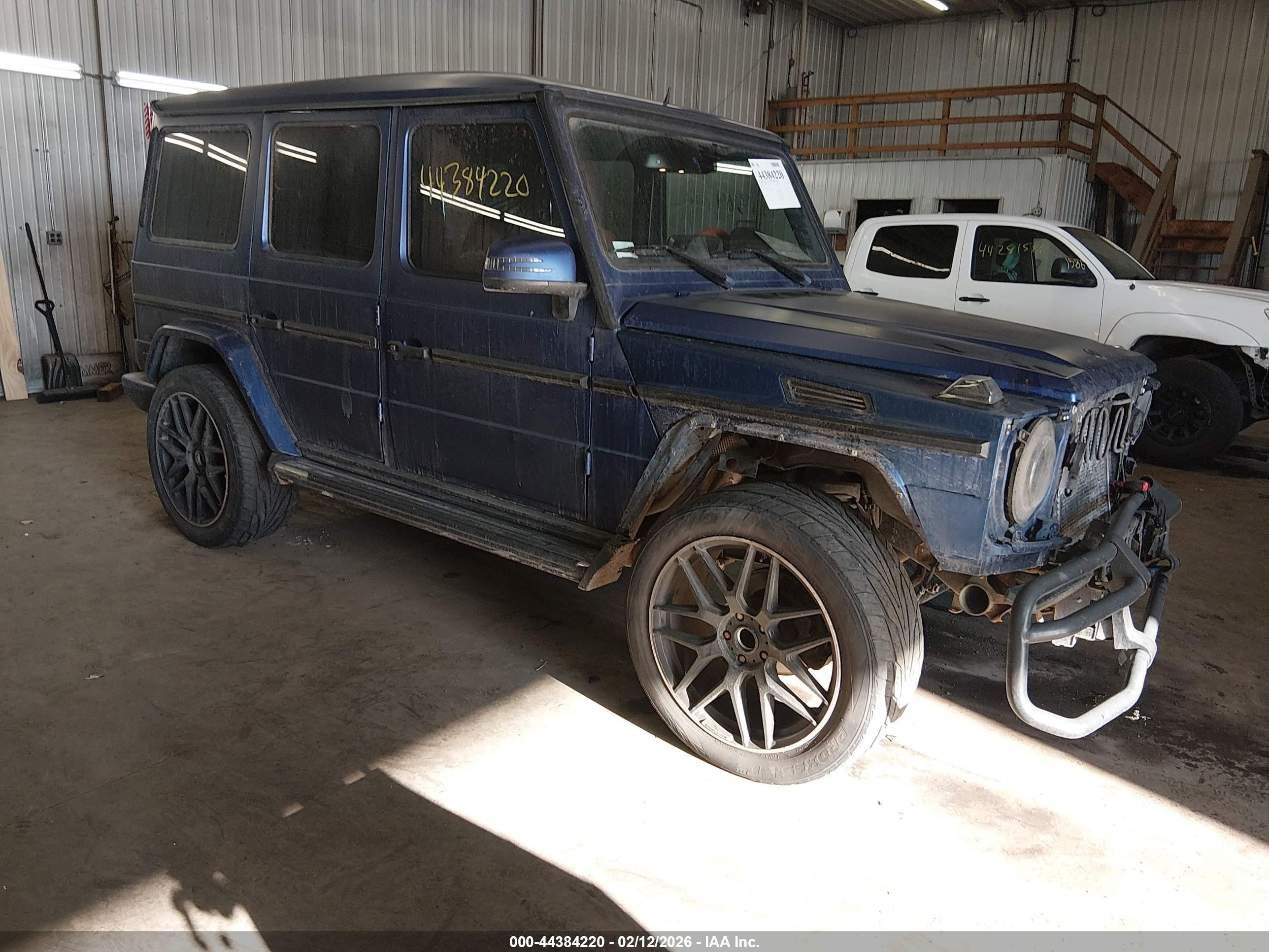 2014 Mercedes-Benz G 550, VIN WDCYC3HF1EX215559 — Front end