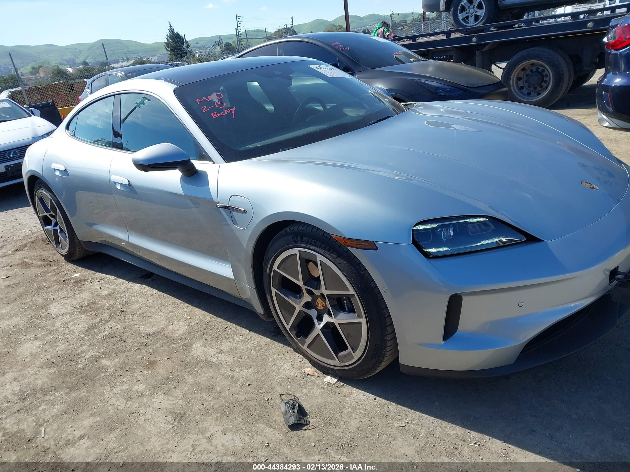 2025 Porsche Taycan, VIN WP0AA2Y11SSA09827 — Side