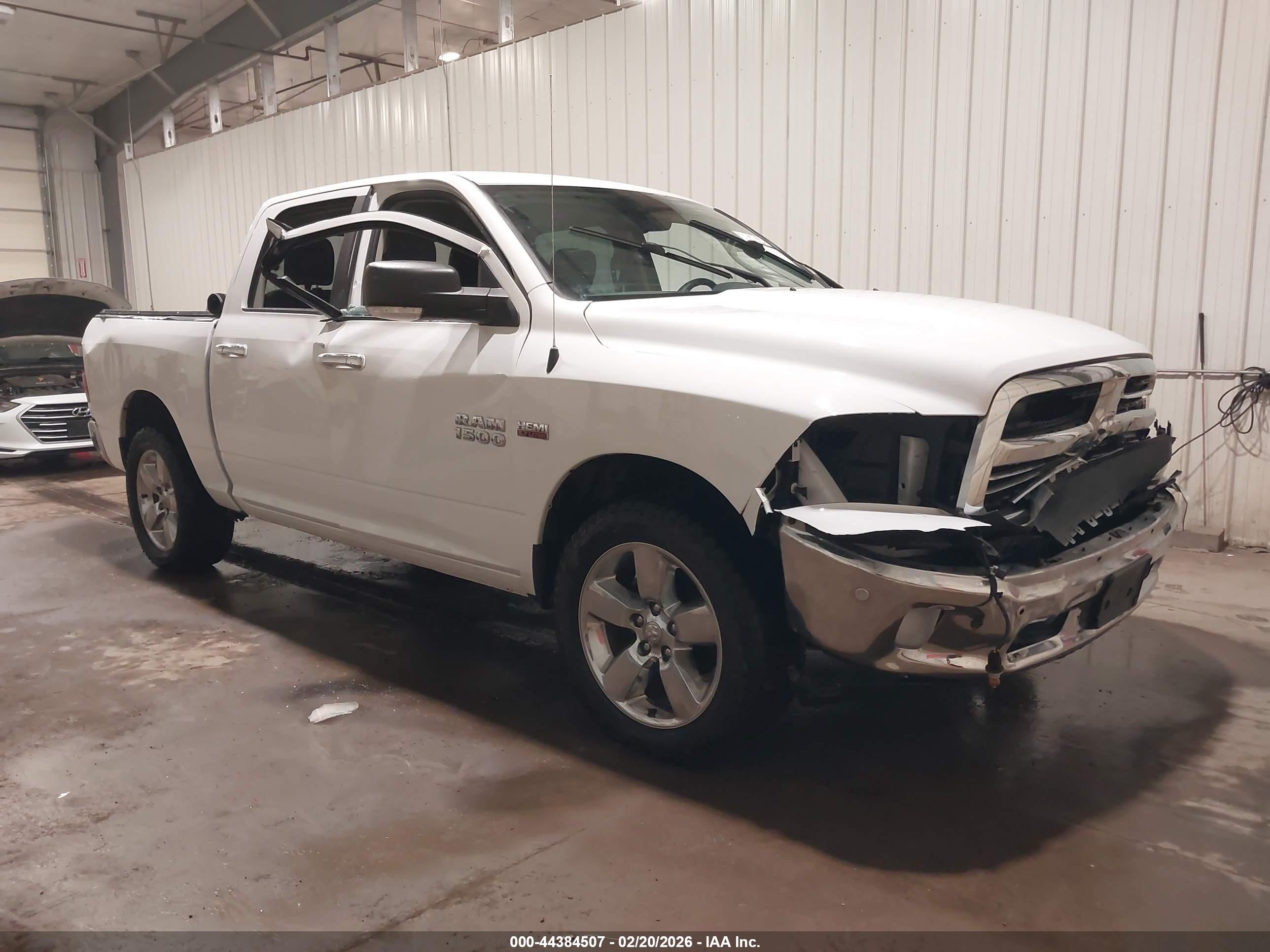 2018 Ram 1500 Outdoorsman, VIN 1C6RR7LT2JS258366 — Fresh water flood