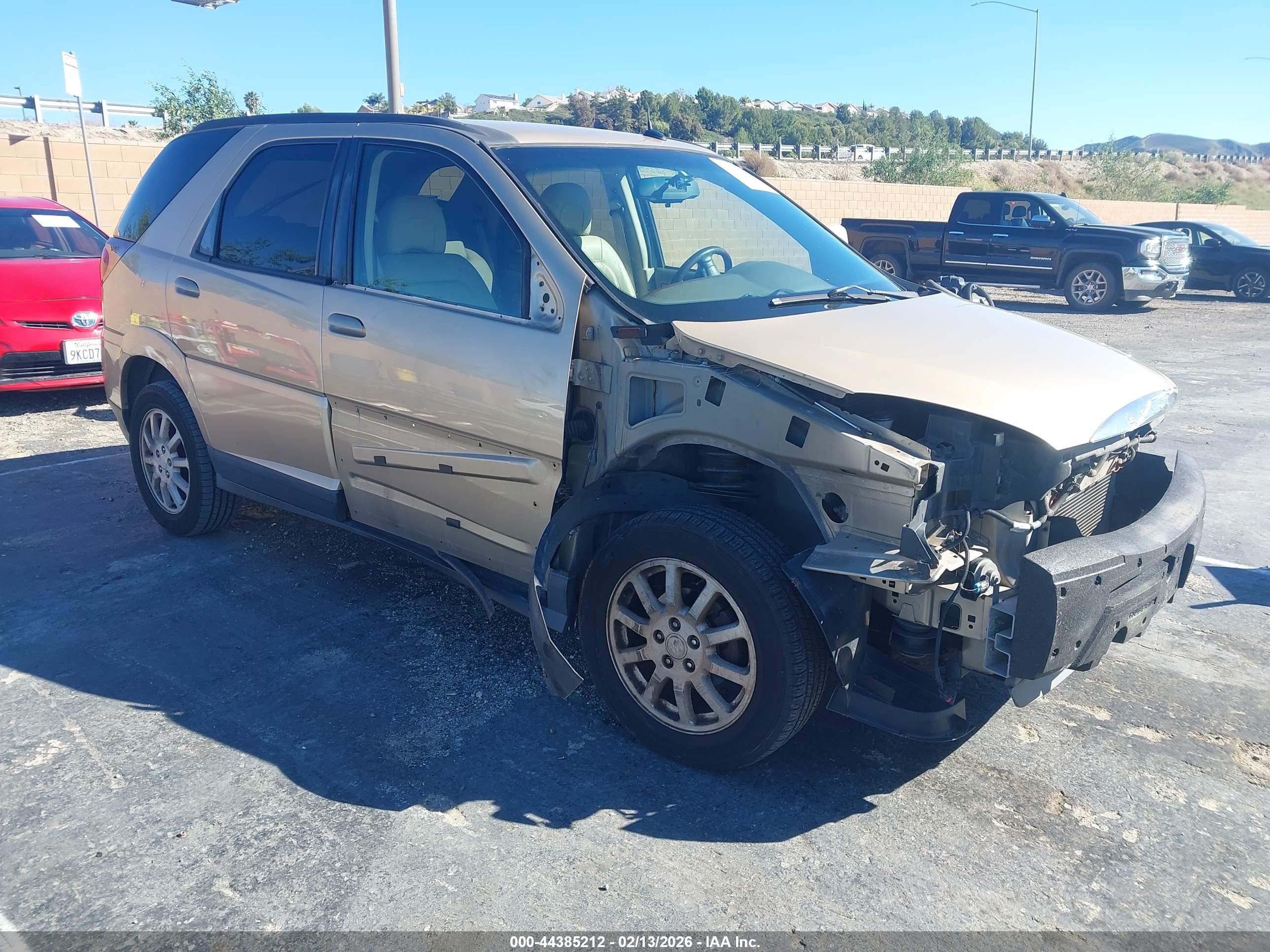2006 Buick Rendezvous, VIN 3G5DA03L26S529981 — Front end