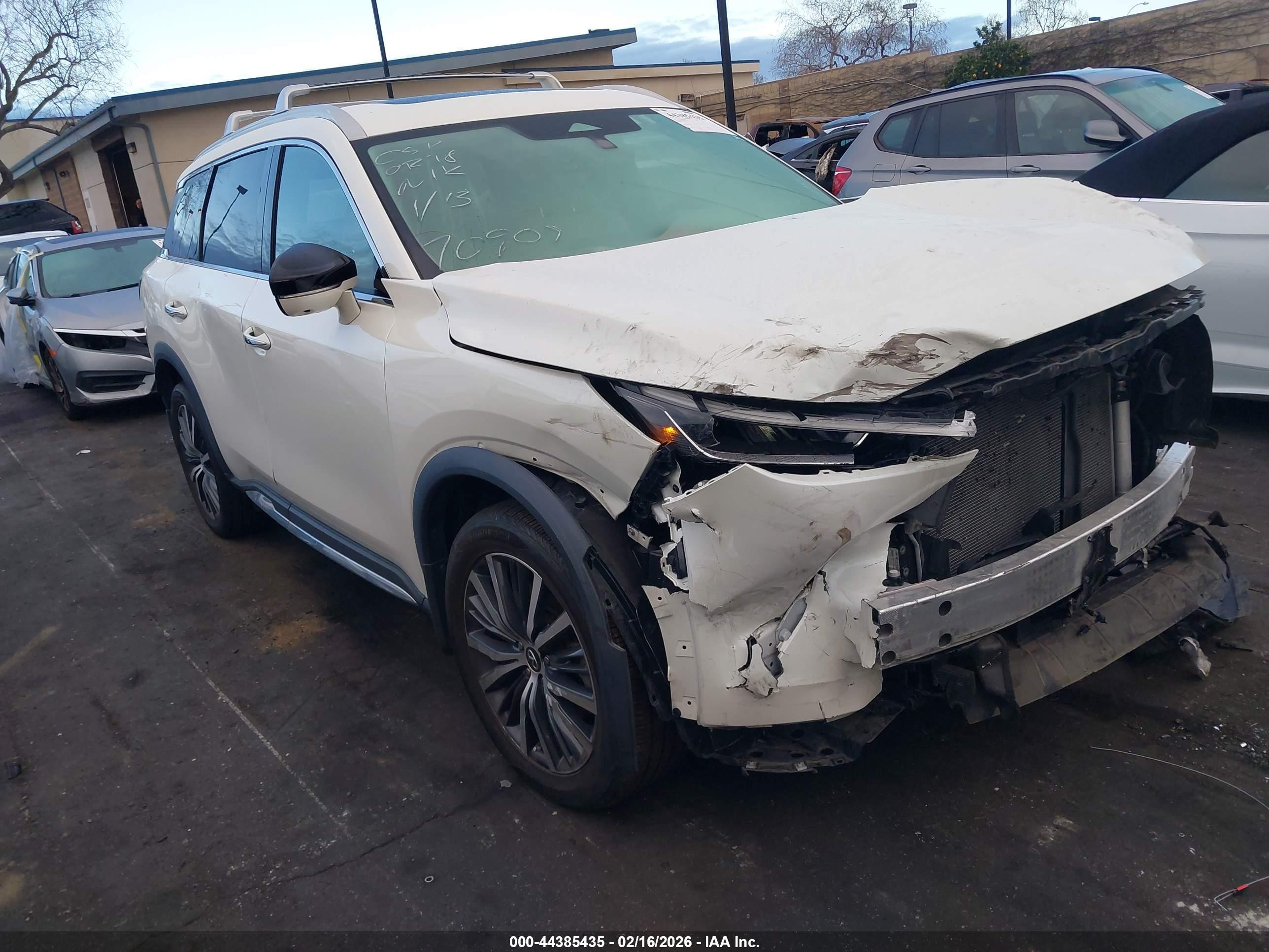 2023 Infiniti QX60 Sensory, VIN 5N1DL1GS6PC348606 — Фото с аукциона