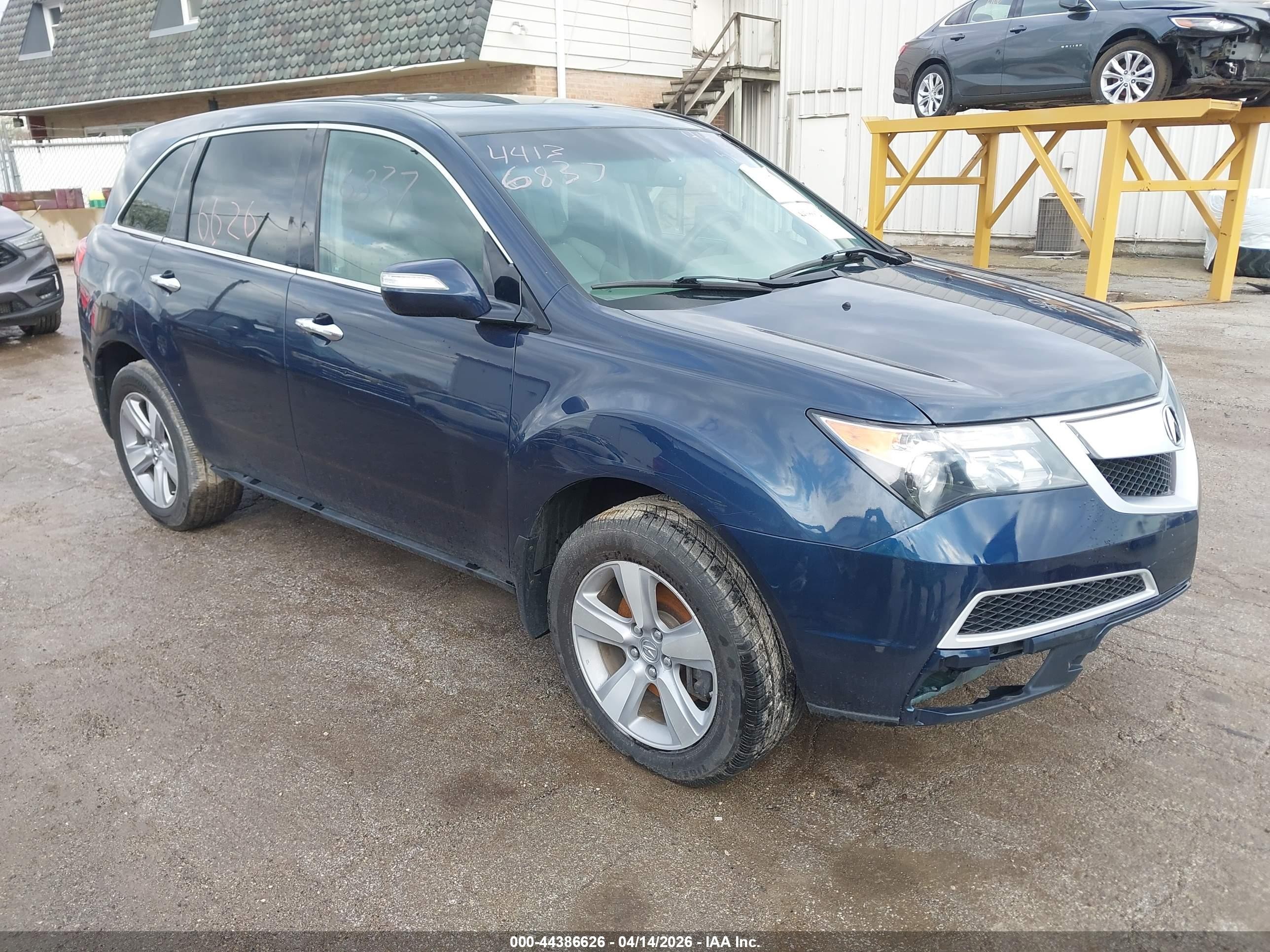 2012 Acura MDX, VIN 2HNYD2H26CH519797 — Not stated