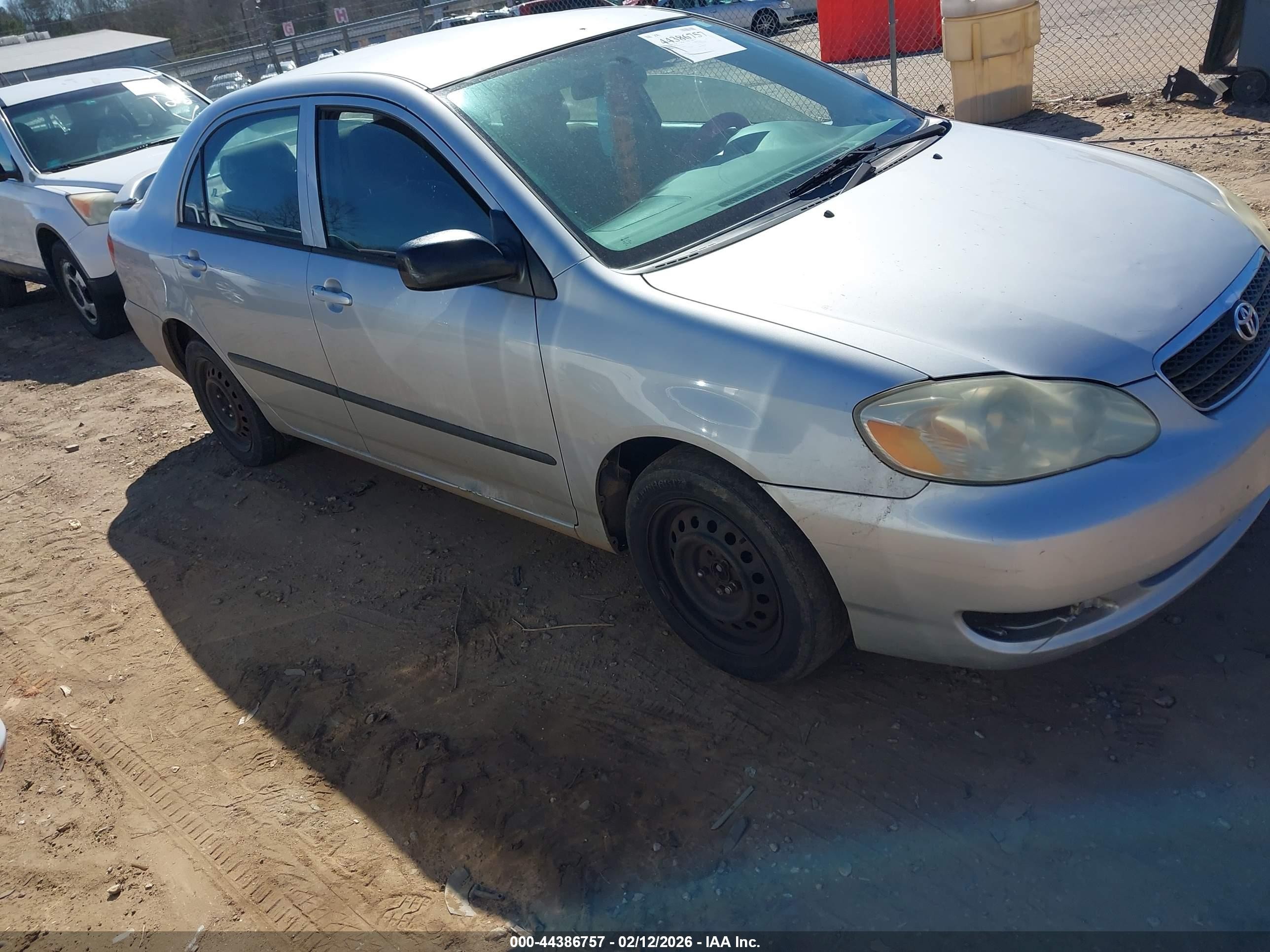 2007 Toyota Corolla LE, VIN 2T1BR32E77C782936 — Normal wear