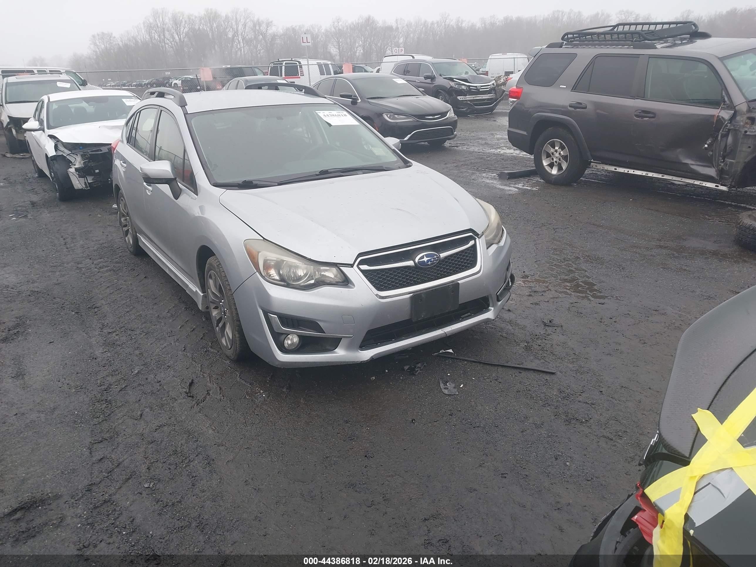 2015 Subaru Impreza Special Sports Premium, VIN JF1GPAT62FH255667 — Front end