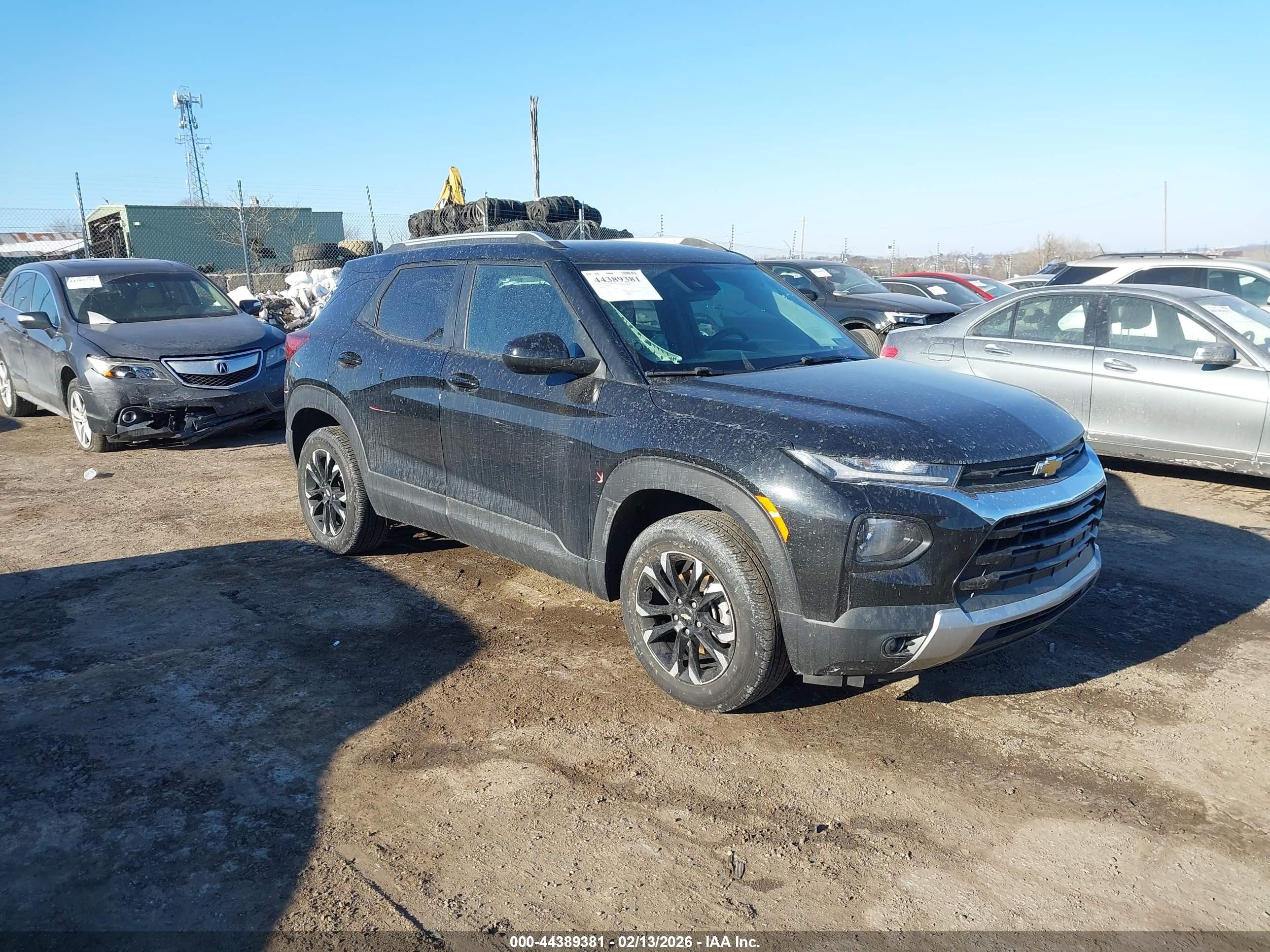 2022 Chevrolet TrailBlazer LT, VIN KL79MRSLXNB116791 — Side