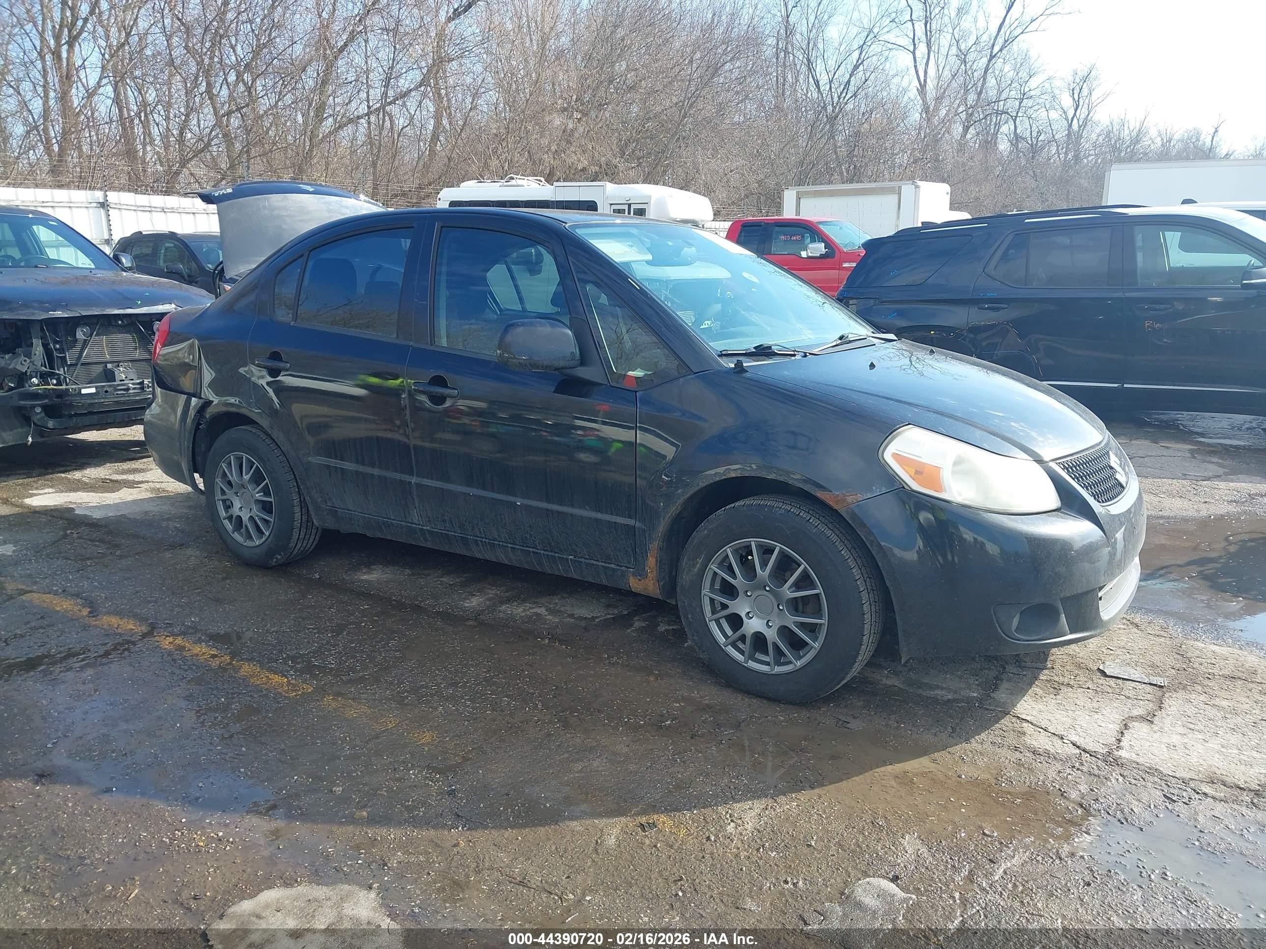 2013 Suzuki SX4 LE, VIN JS2YC5A30D6101516 — Rear end