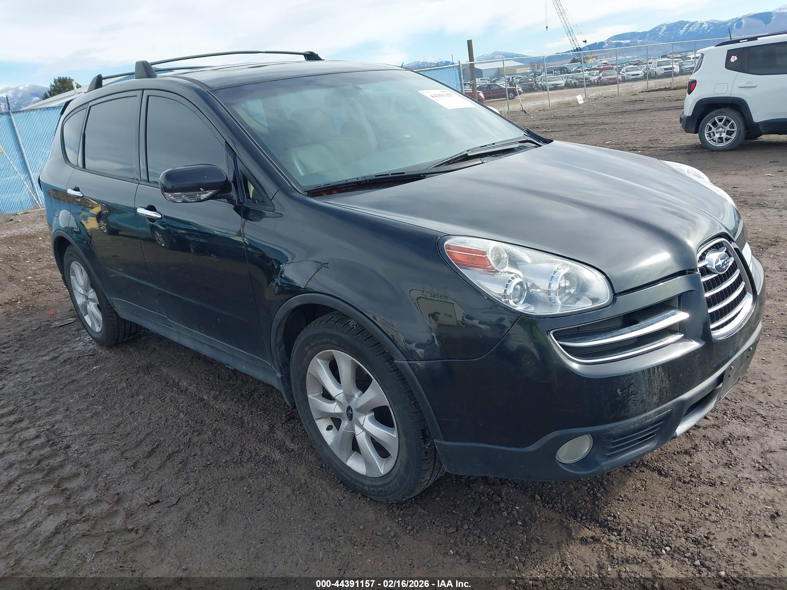 2006 Subaru Tribeca 5-Pass, VIN 4S4WX83C464419380 — Rear end