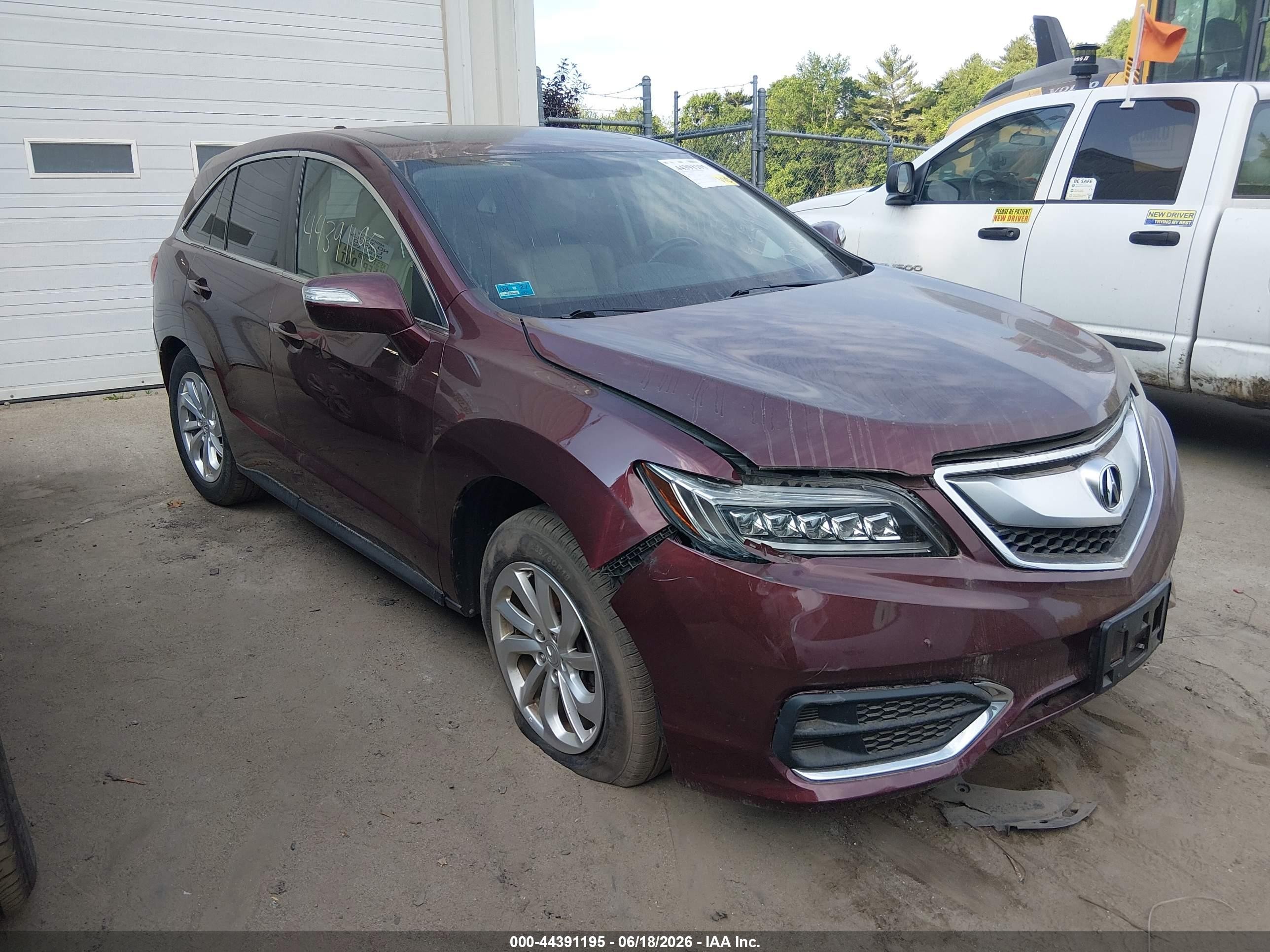 2018 Acura RDX, VIN 5J8TB4H31JL011717 — Undercarriage