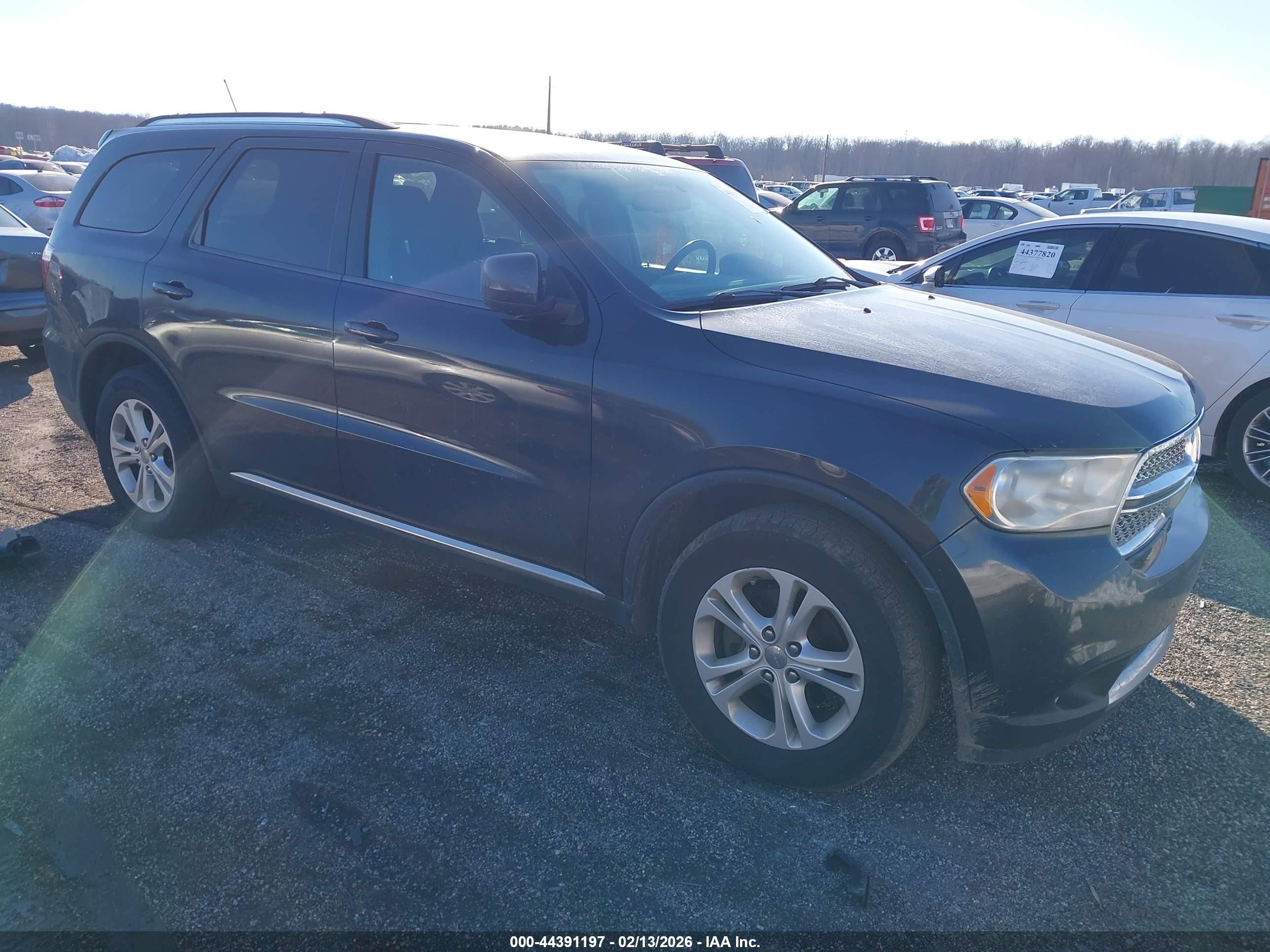 2013 Dodge Durango SXT, VIN 1C4RDHAG7DC672521 — Normal wear