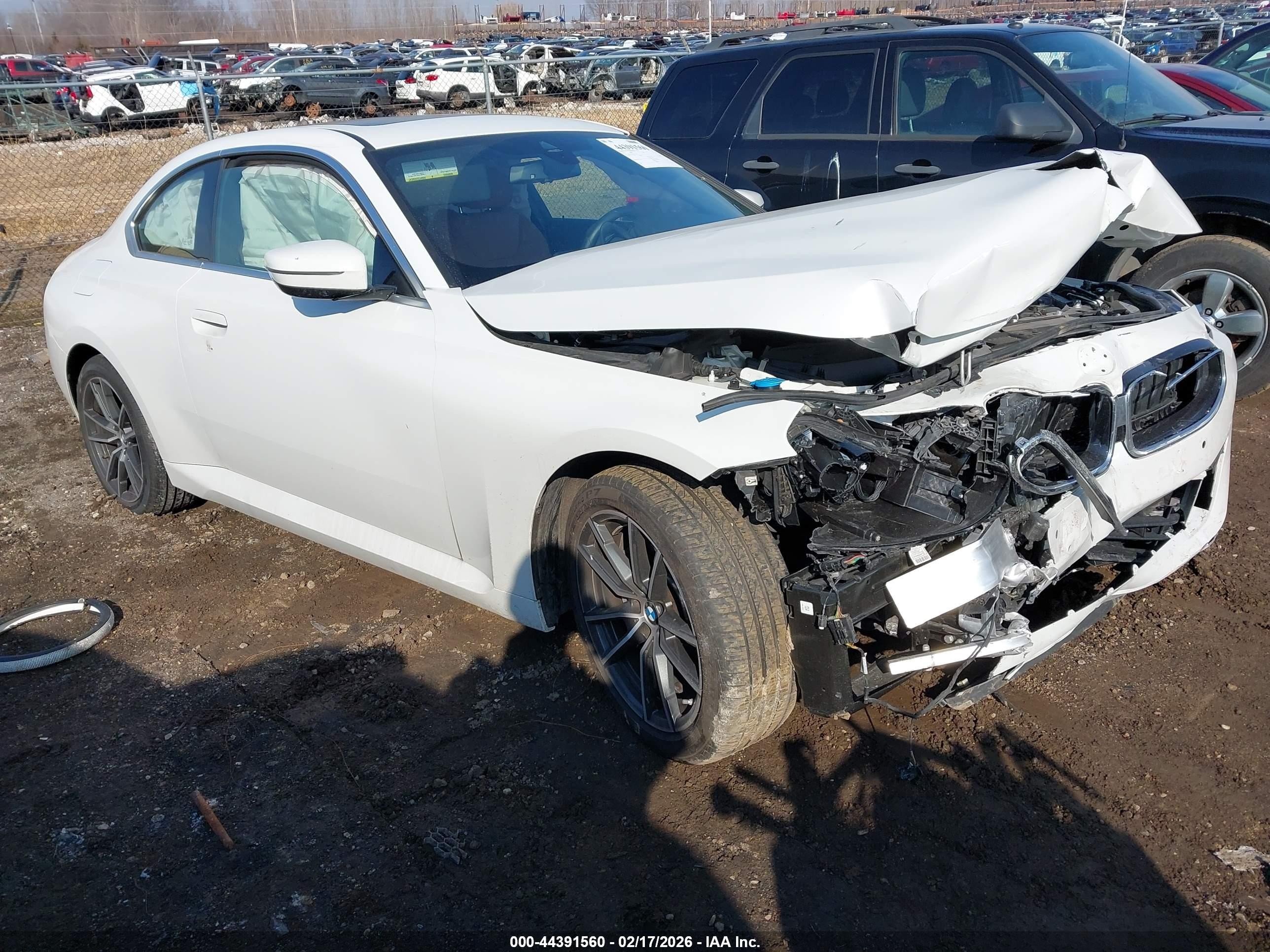 2022 BMW 2 Series 230i, VIN 3MW23CM06N8C35783 — Front end