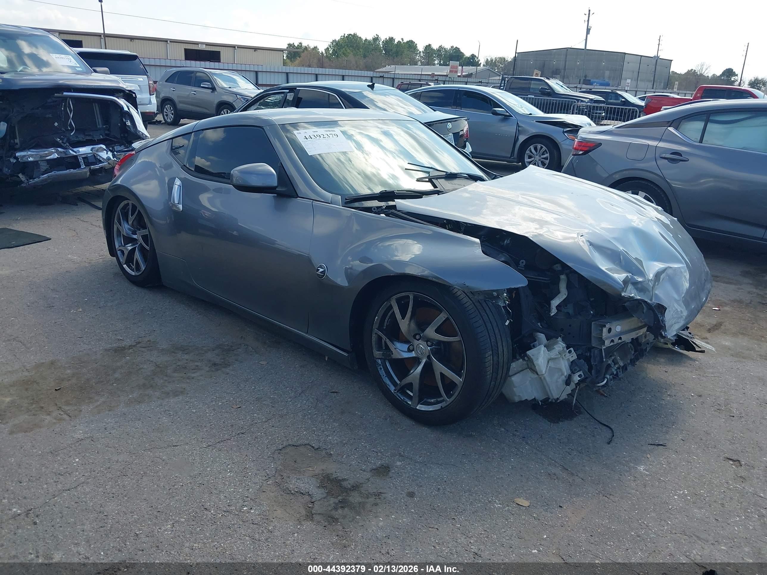 2013 Nissan 370Z, VIN JN1AZ4EH1DM383559 — Front end