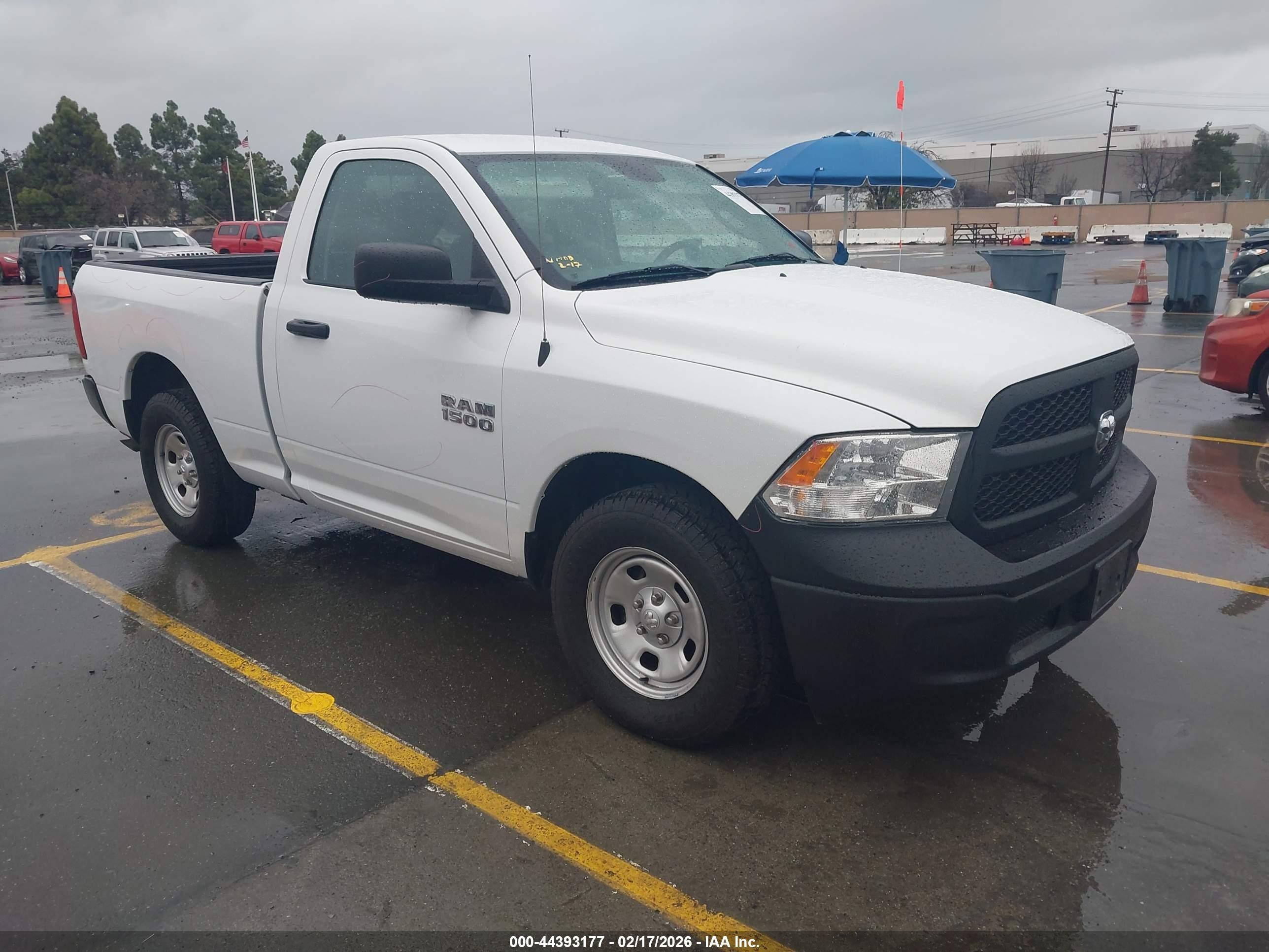 2018 Ram 1500 Tradesman, VIN 3C6JR6AG2JG139964 — Vandalism