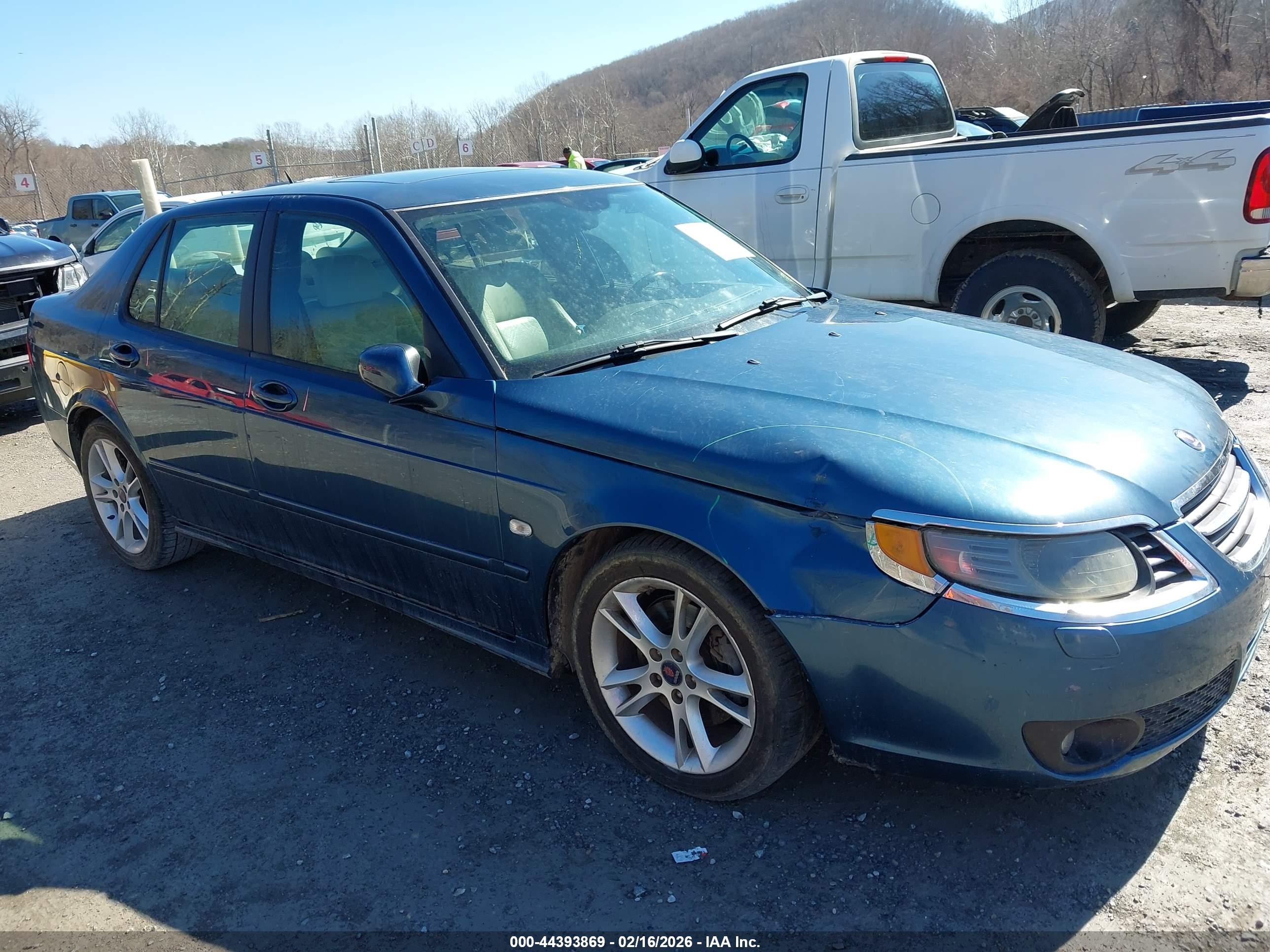 2008 Saab 9-5, VIN YS3ED49G883513789 — Перед