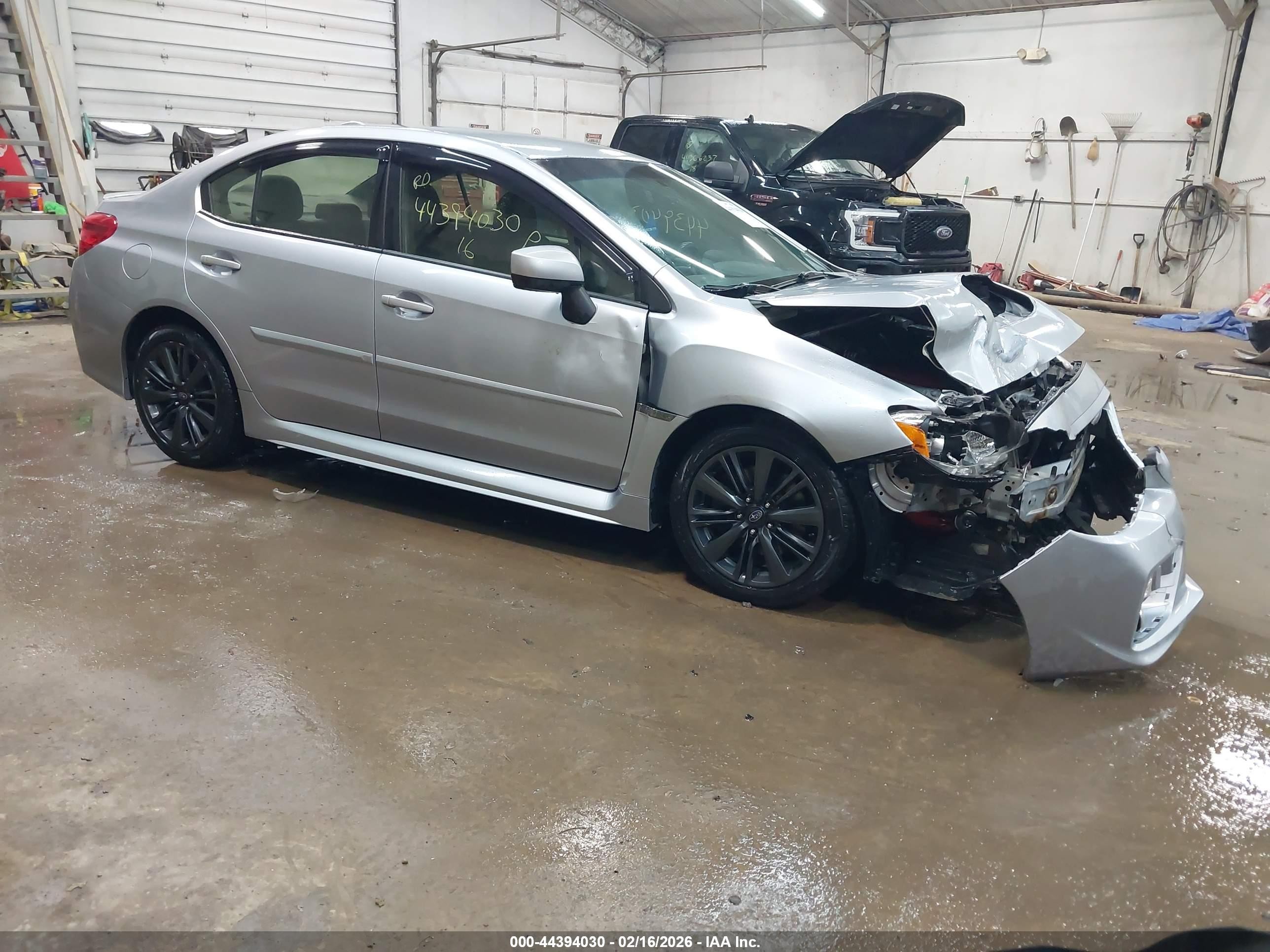 2016 Subaru WRX, VIN JF1VA1B67G9811588 — Front end
