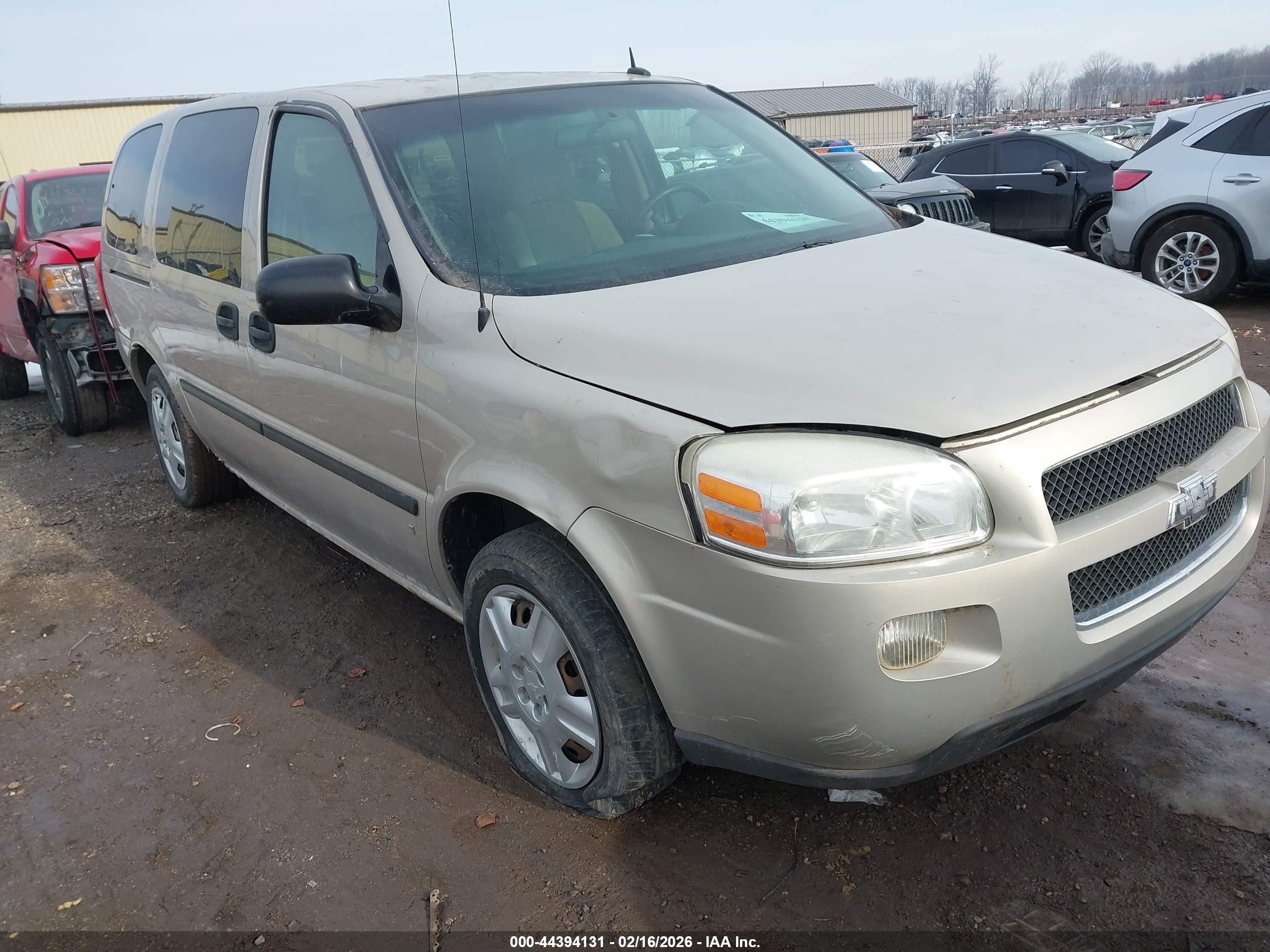 2007 Chevrolet Uplander LS Fleet, VIN 1GNDV231X7D106520 — Normal wear