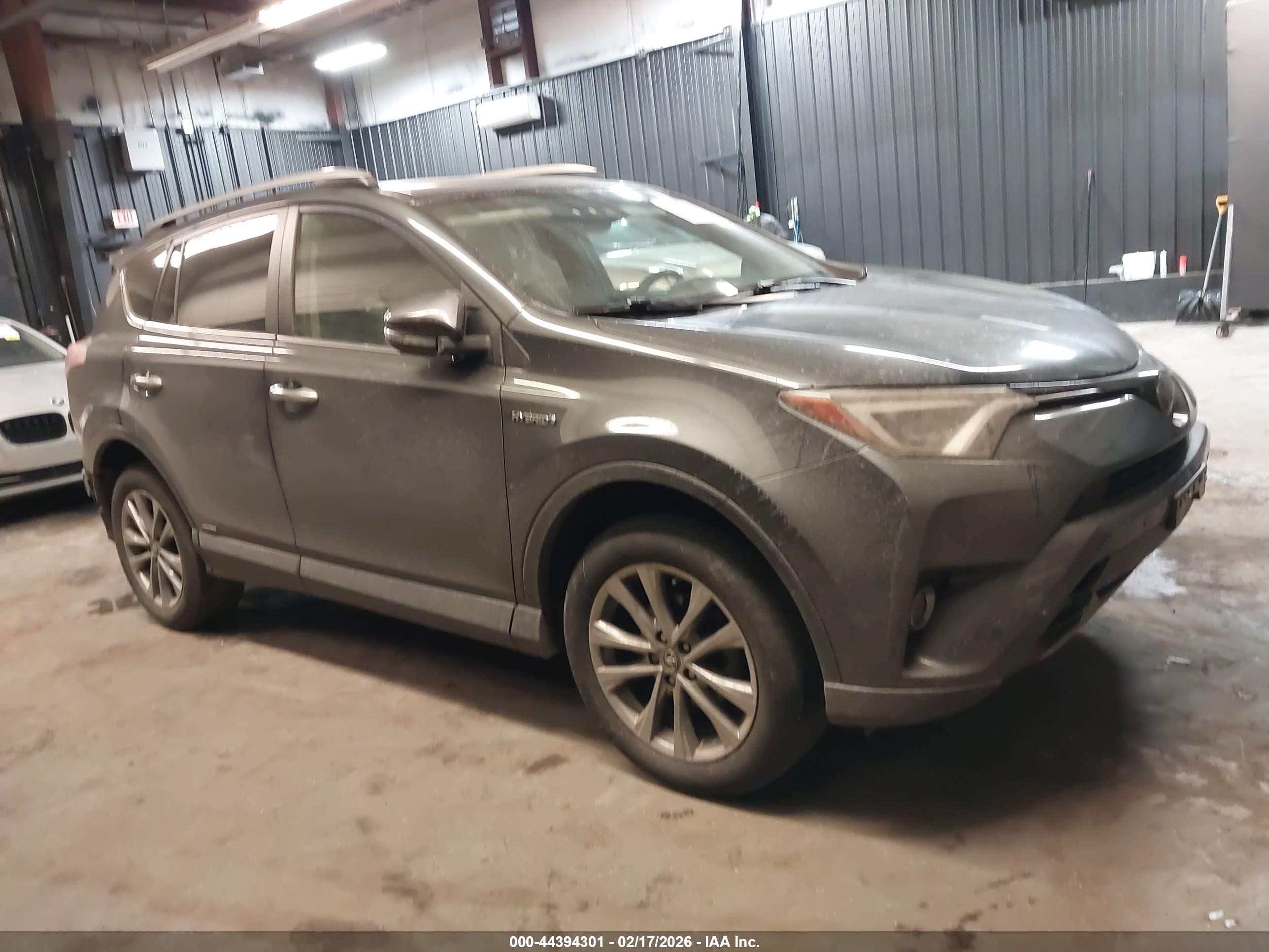 2017 Toyota RAV4 Limited, VIN JTMDJREV9HD121489 — Rear end