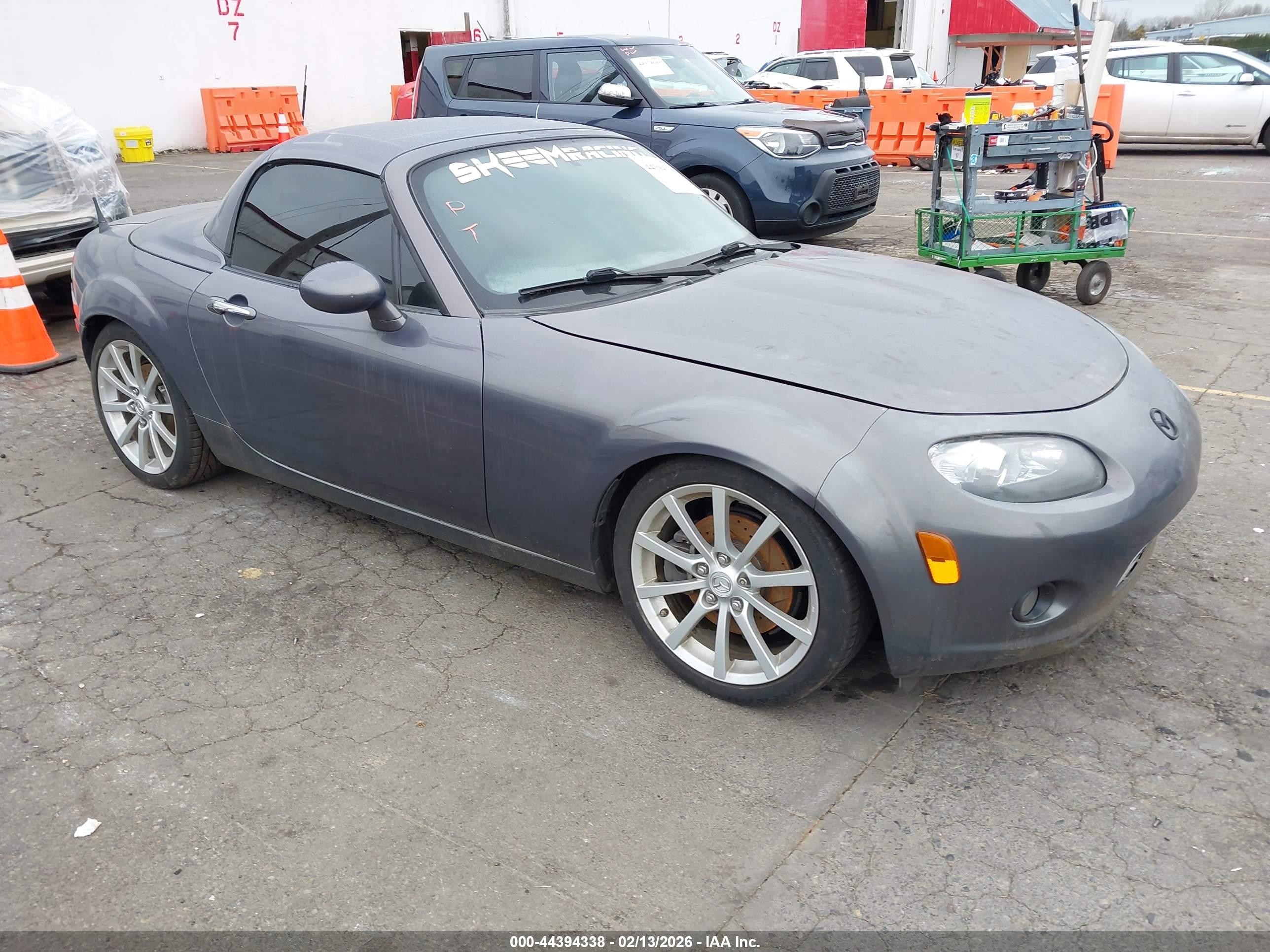 2008 Mazda MX-5 Miata Grand Touring, VIN JM1NC26F980156036 — Front end
