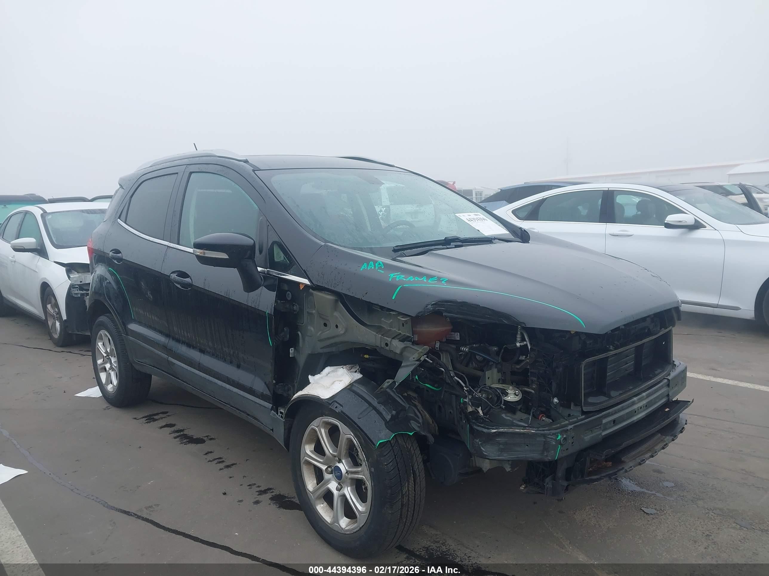 2019 Ford EcoSport Titanium, VIN MAJ6S3KL0KC263772 — Front end