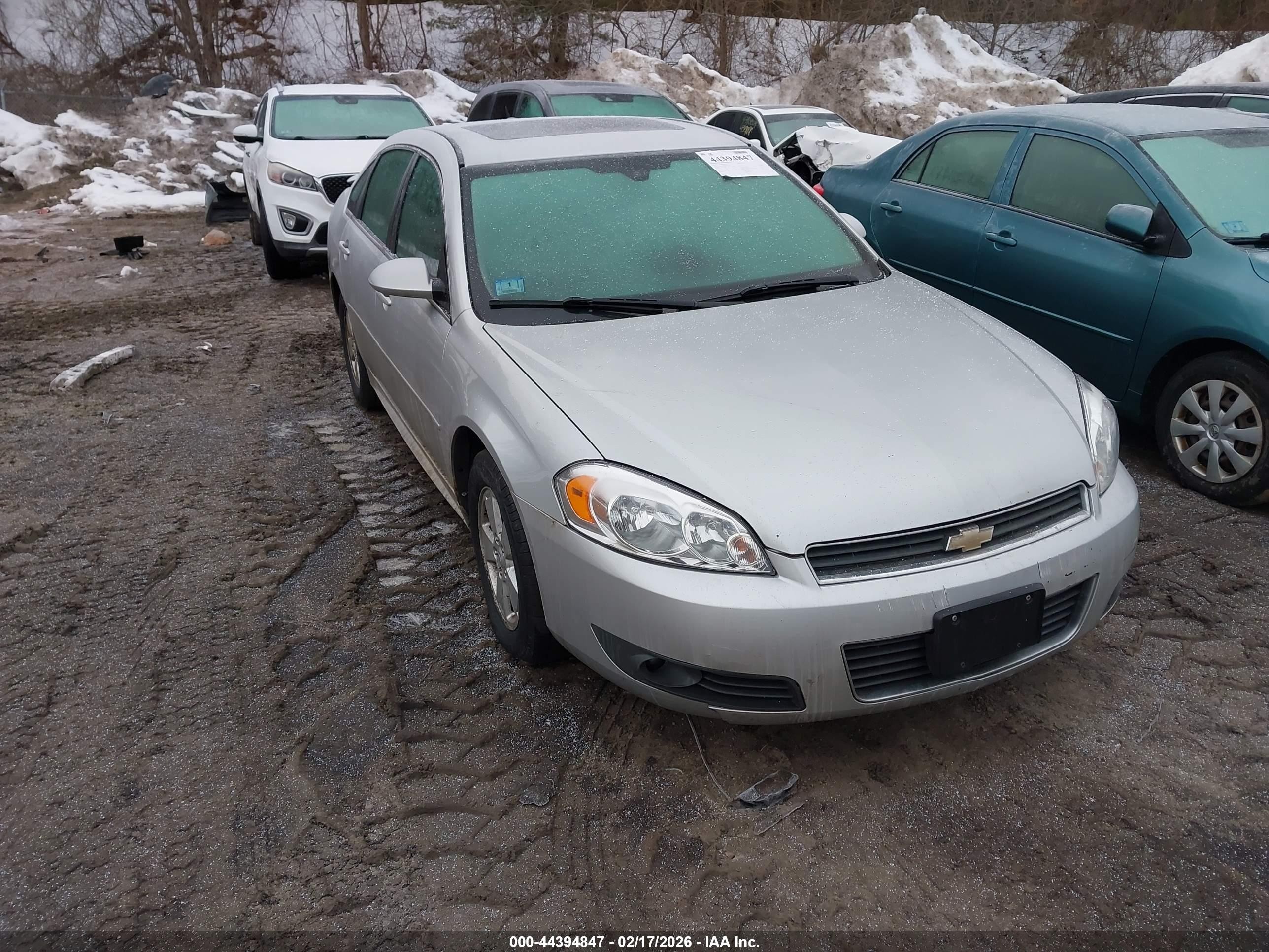 2010 Chevrolet Impala LT, VIN 2G1WB5EK2A1218354 — Rear end