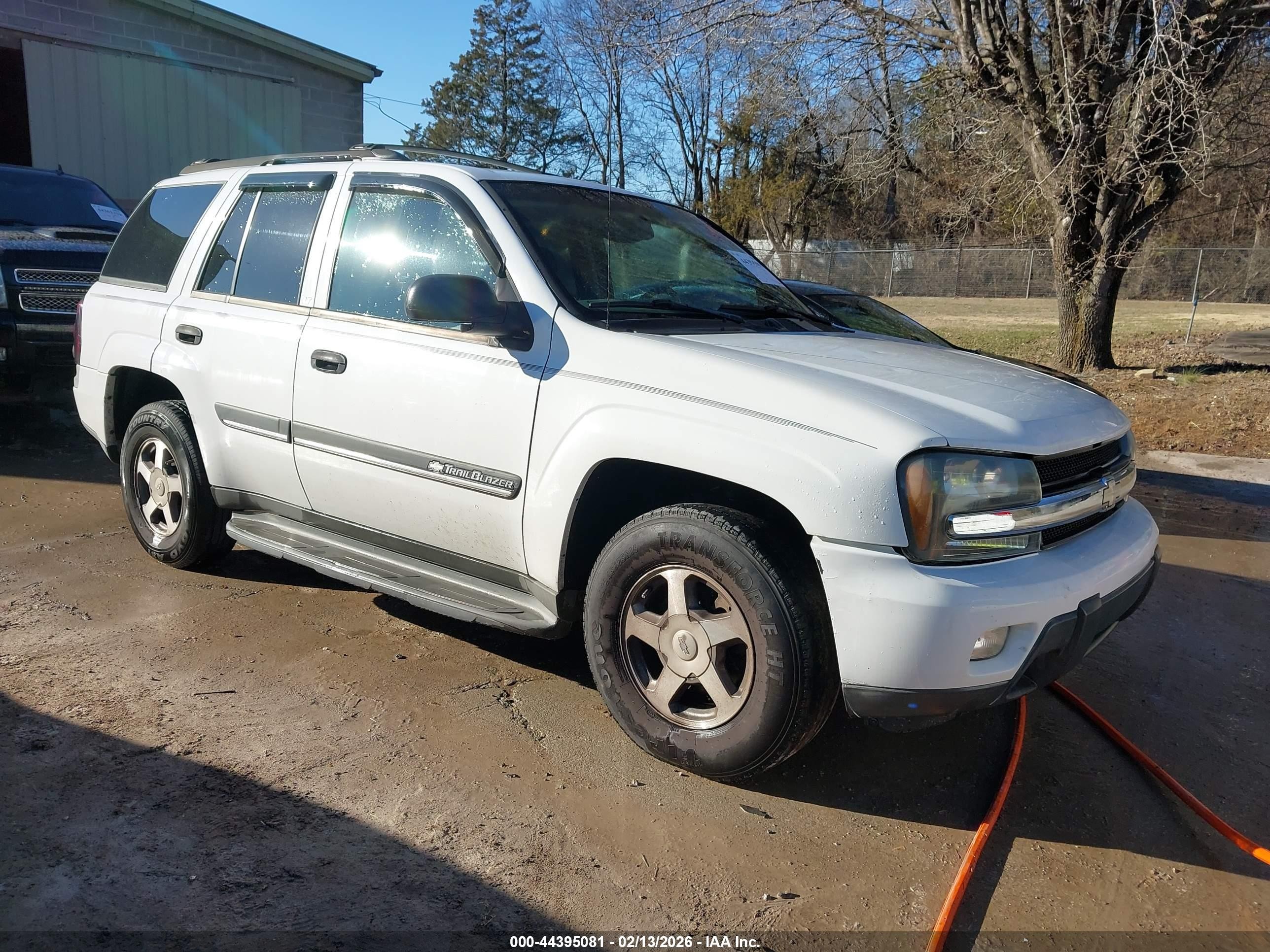 2002 Chevrolet TrailBlazer LS, VIN 1GNDS13S722188142 — Normal wear