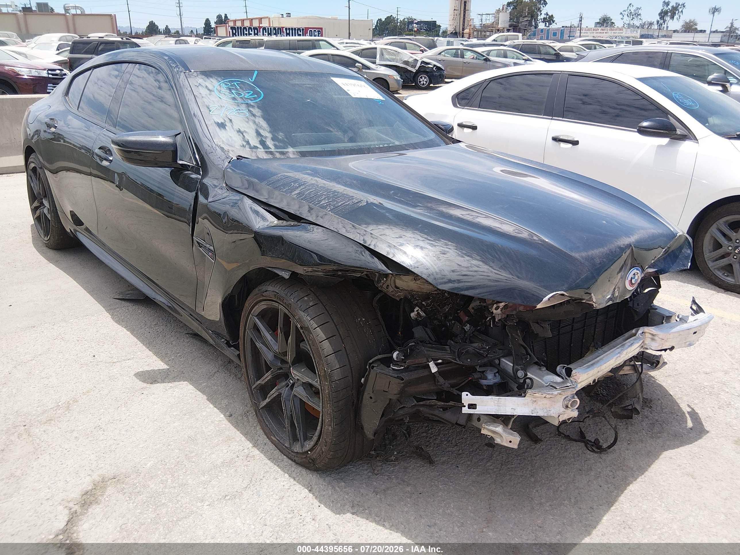 2023 BMW M8 Competition, VIN WBSGV0C05PCM47758 — Front end