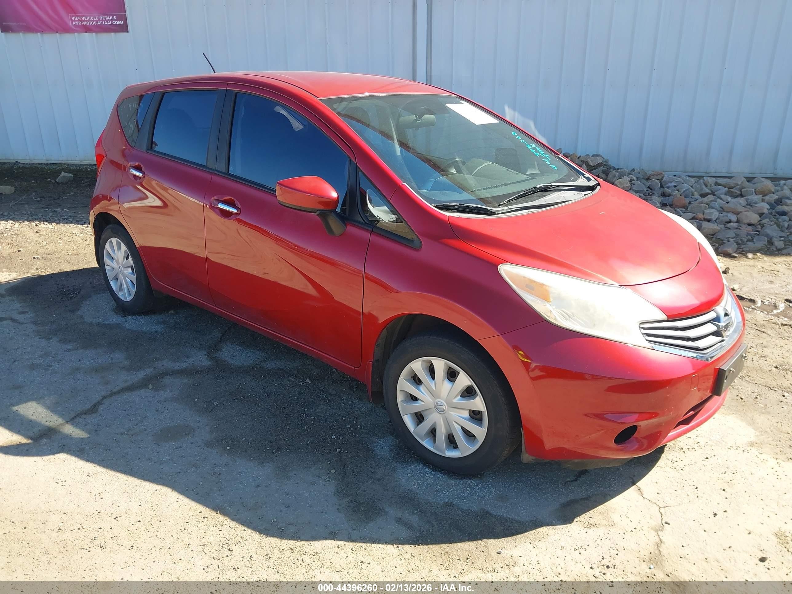 2015 Nissan Note S Plus, VIN 3N1CE2CP8FL358819 — Rear end