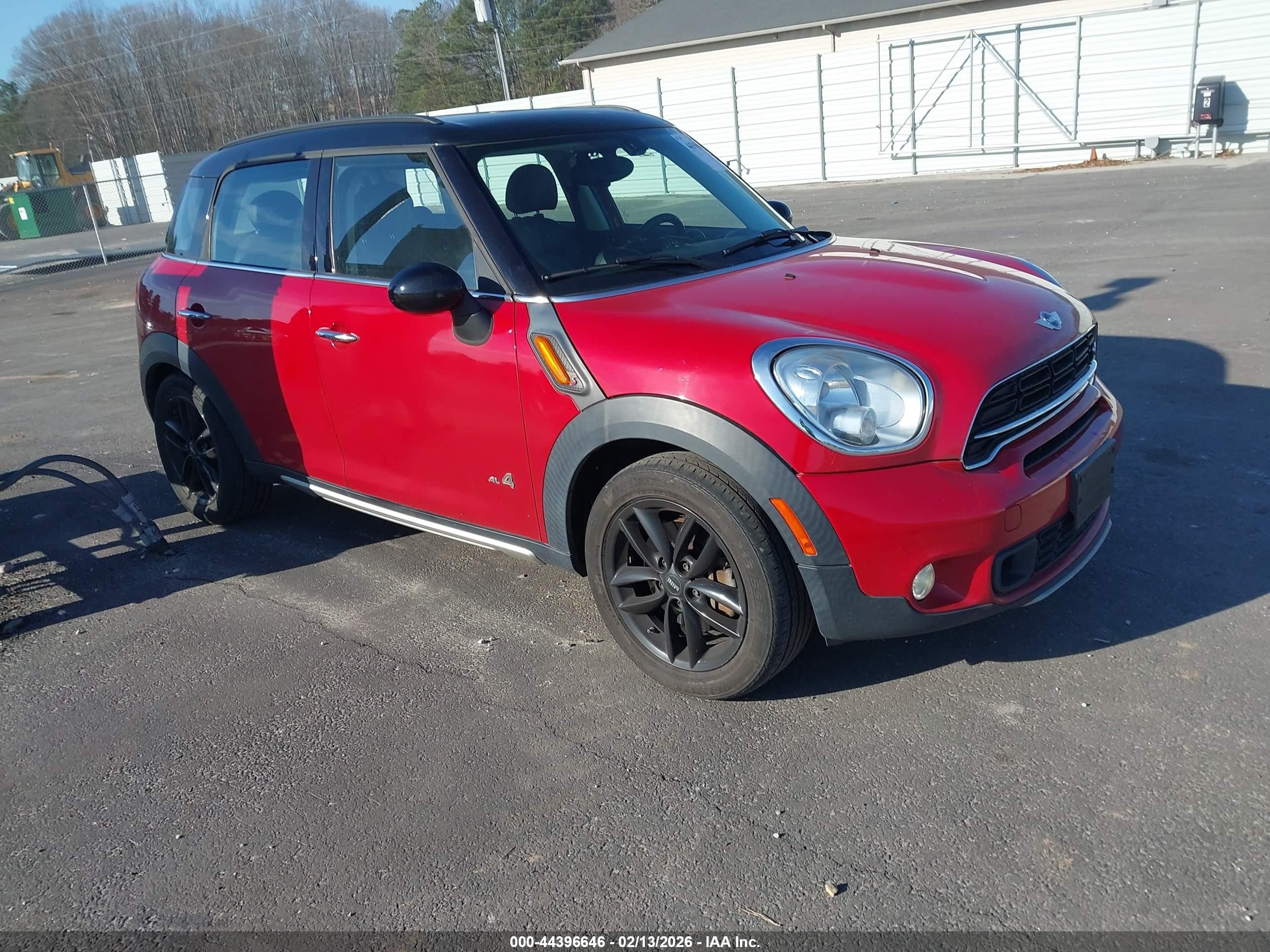 2015 MINI Countryman S, VIN WMWZC5C53FWP46688 — Front end