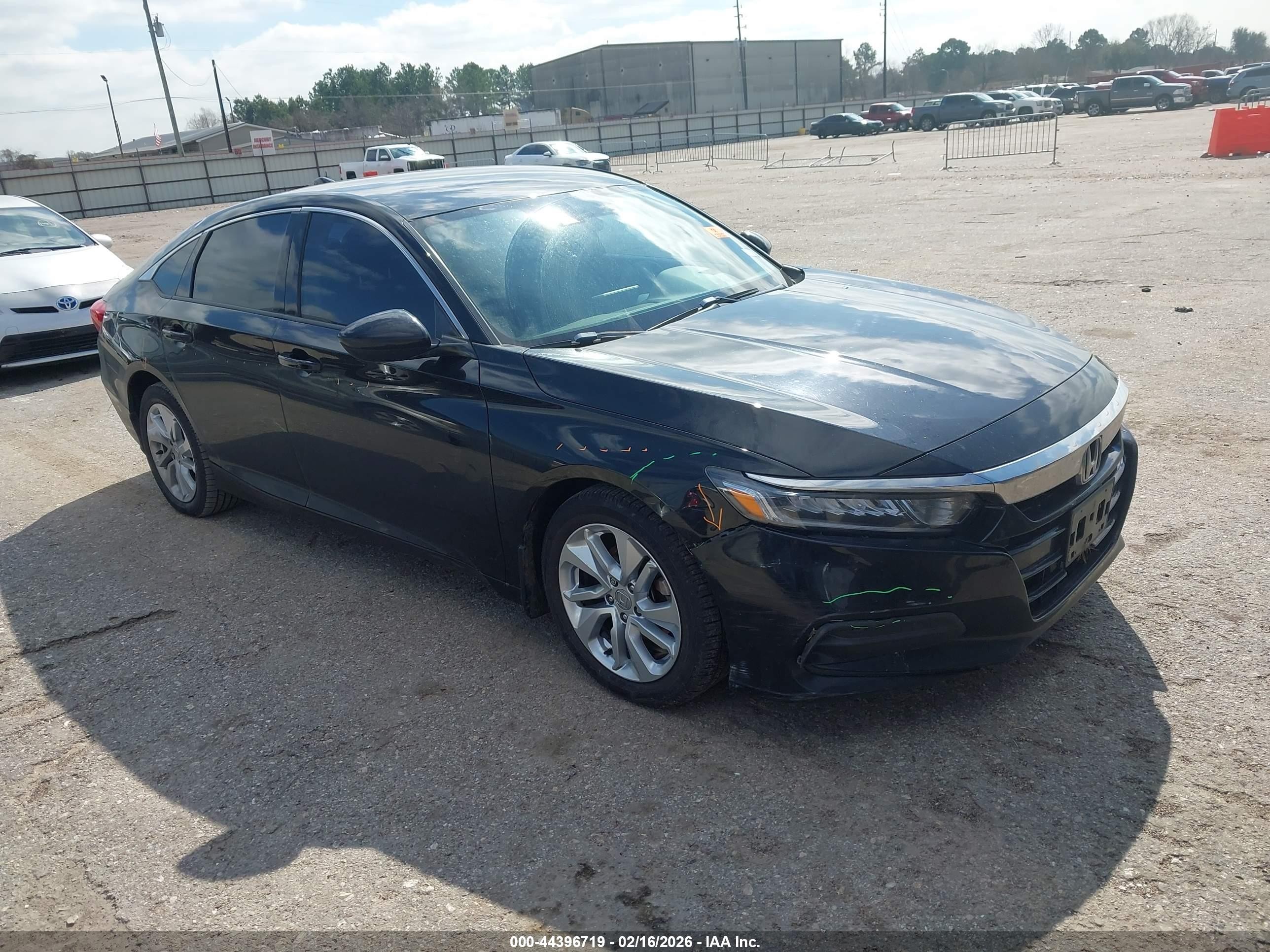 2019 Honda Accord LX, VIN 1HGCV1F10KA145266 — Fresh water flood