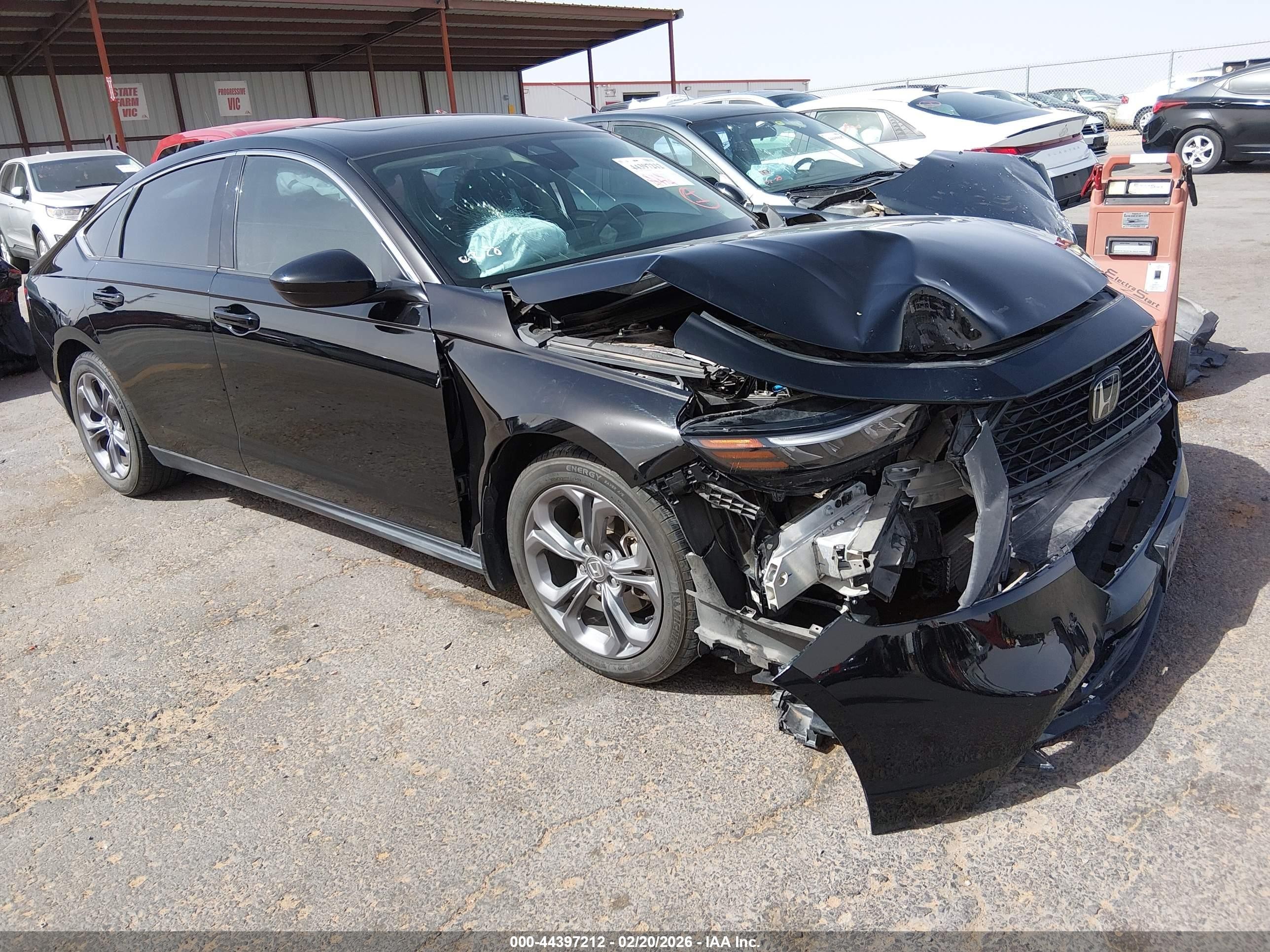 2024 Honda Accord EX, VIN 1HGCY1F37RA089376 — Front end