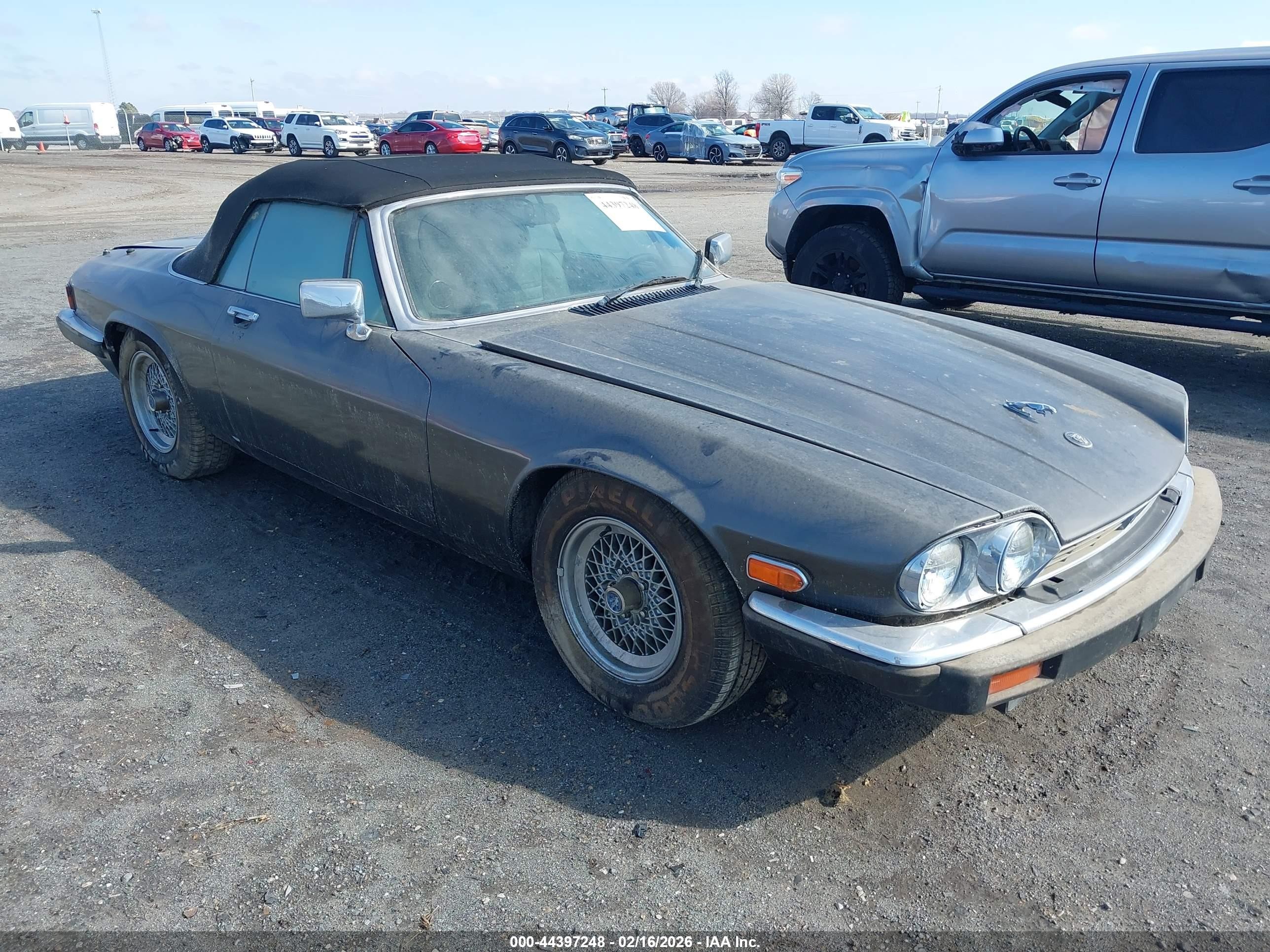 1987 Jaguar XJ, VIN SAJNV5842HC136492 — Side