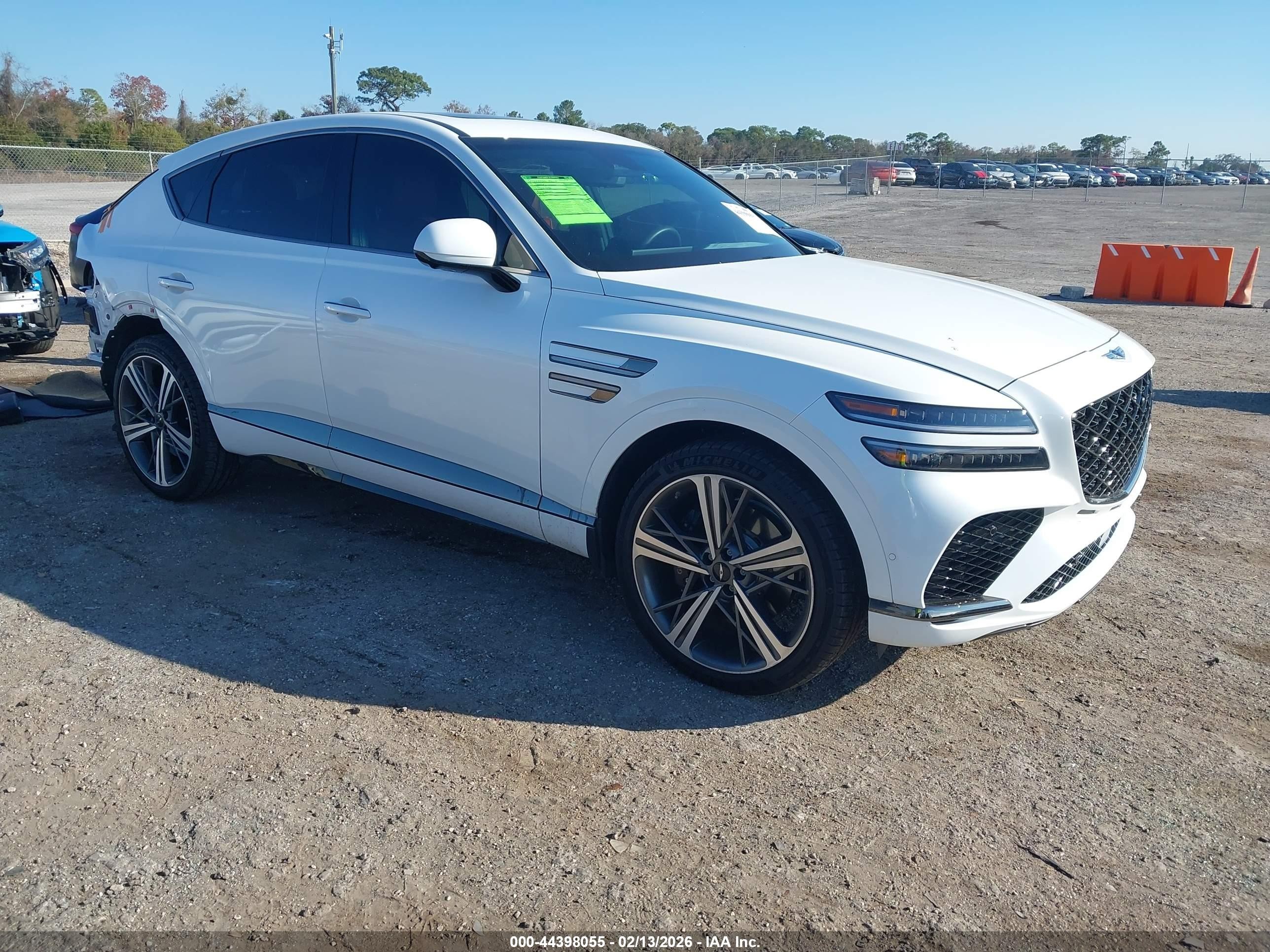 2025 Genesis GV80 Coupe 3.5T e-SC, VIN KMUJBESC8SU268905 — Rear end