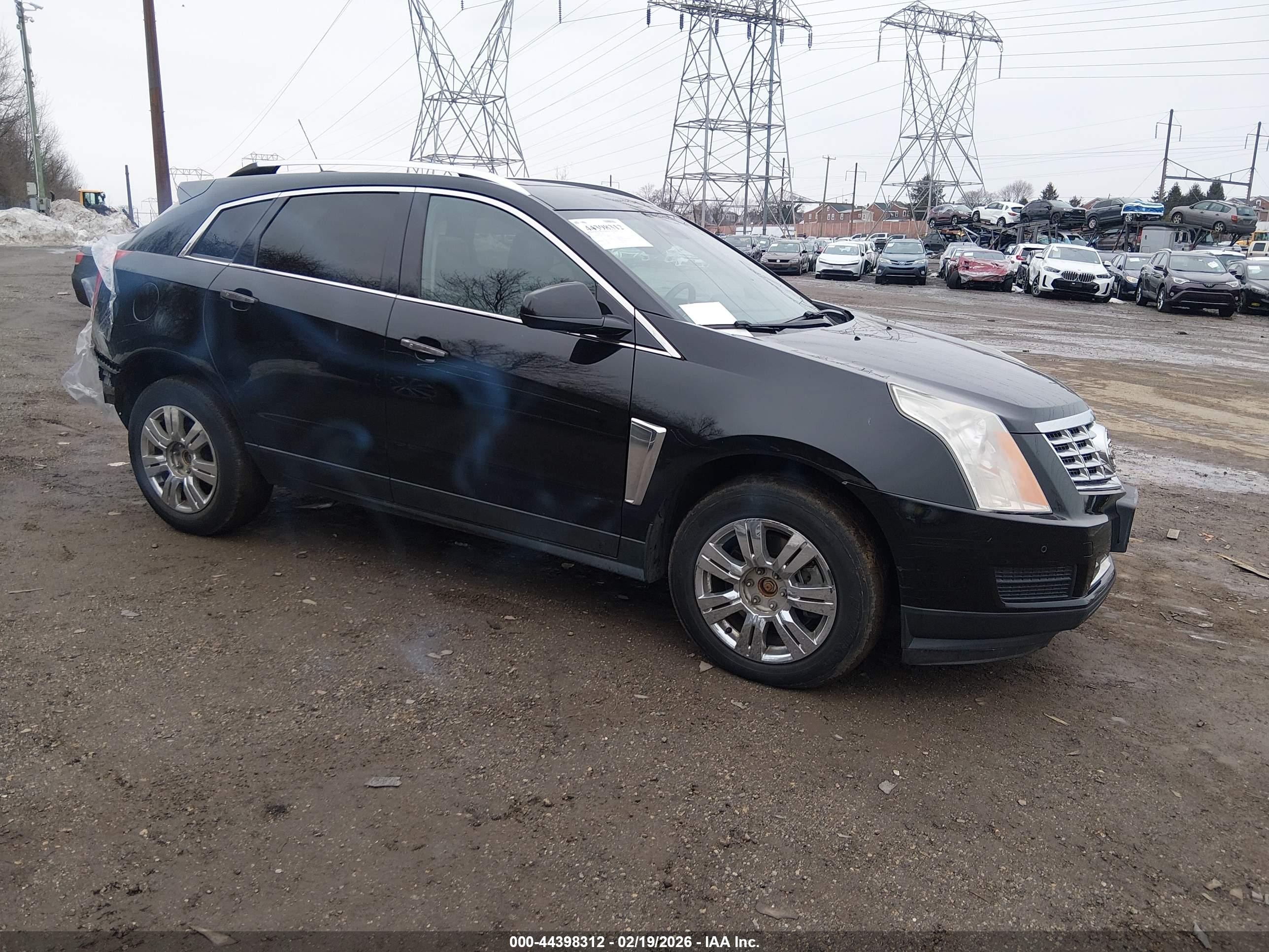 2016 Cadillac SRX Luxury Collection, VIN 3GYFNBE36GS585531 — Rear end